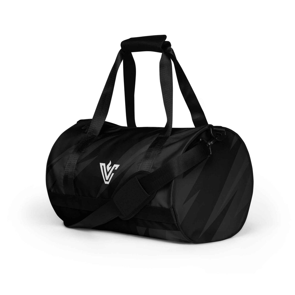 VolCrush White Emblem Gym Bag