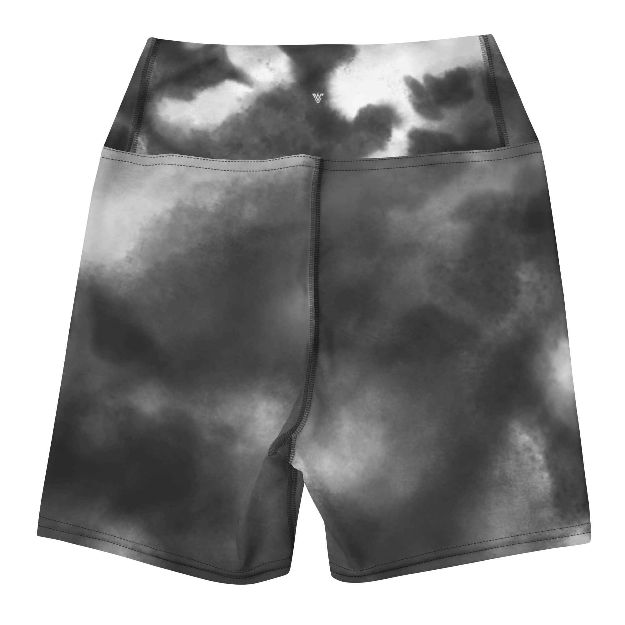 Cloudy Sky Yoga Shorts