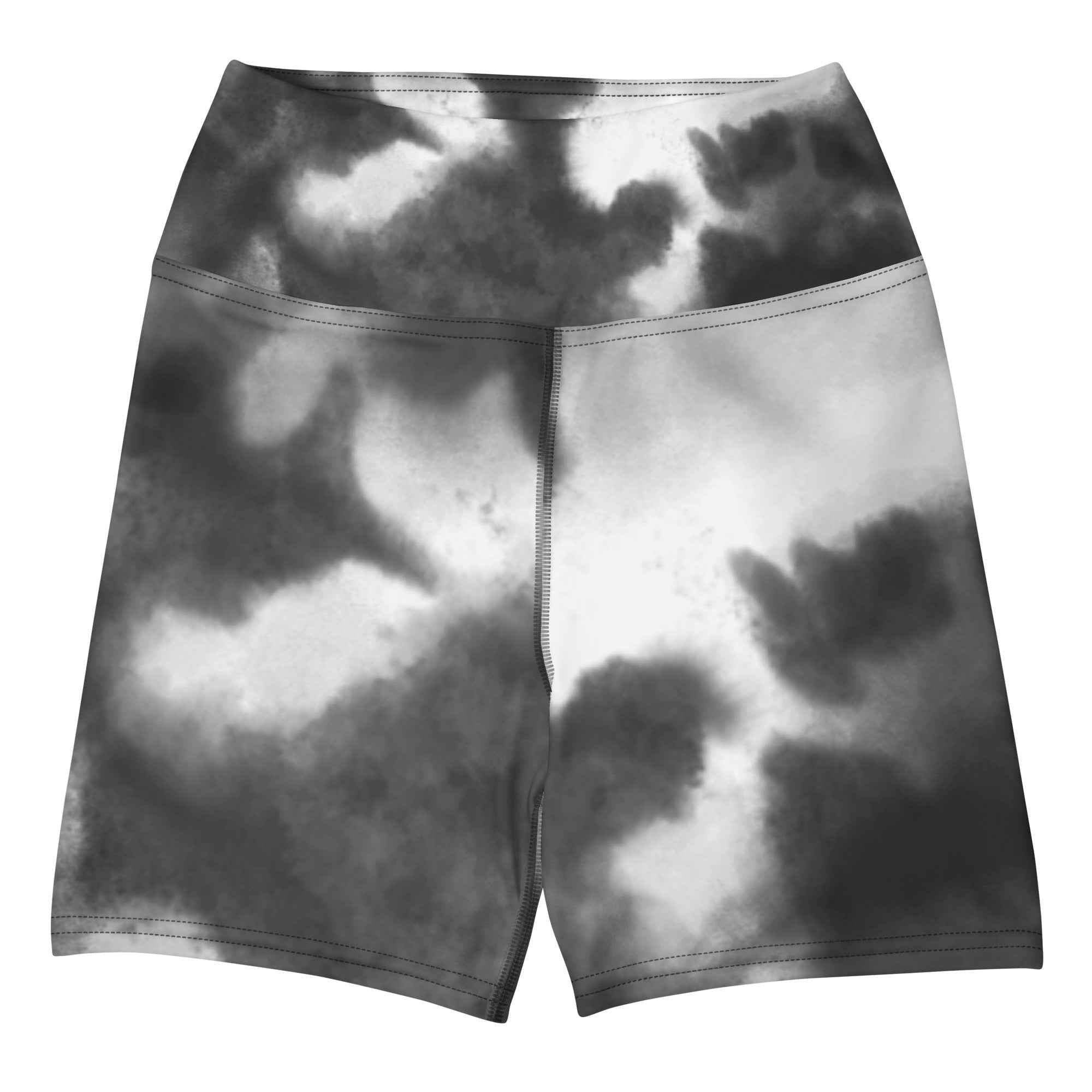 Cloudy Sky Yoga Shorts