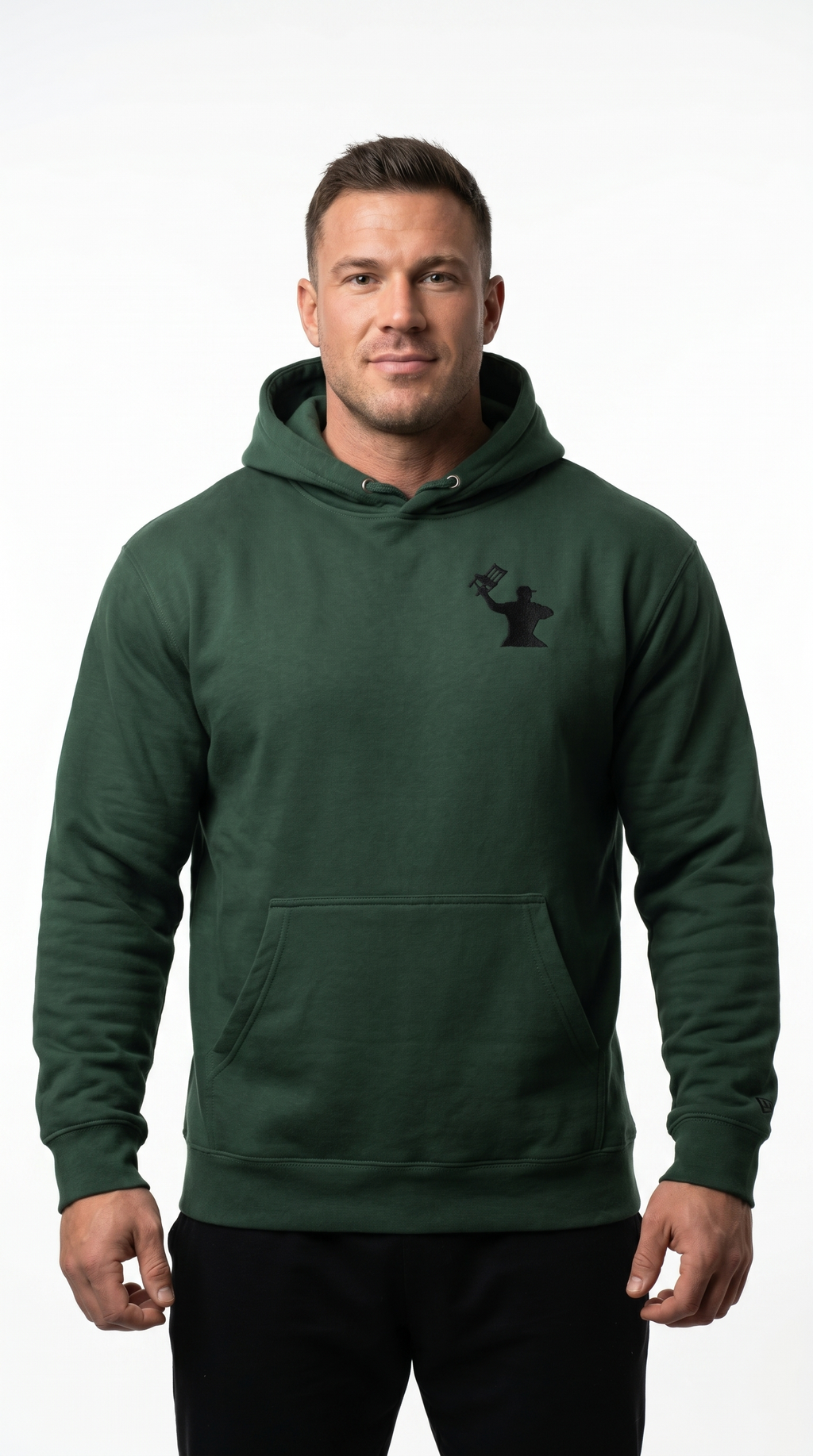 Throw em A Chair Embroidered Hoodie