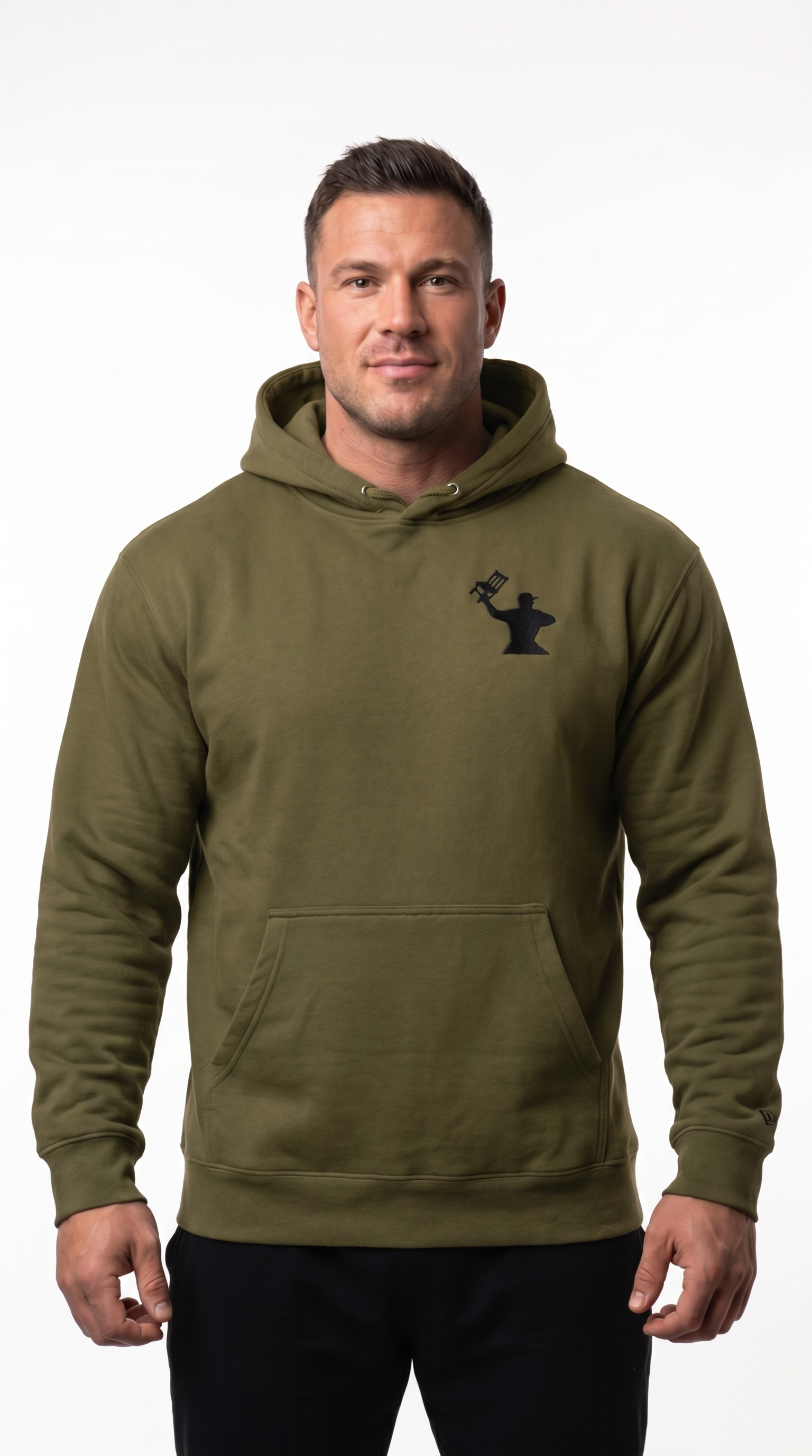Throw em A Chair Embroidered Hoodie