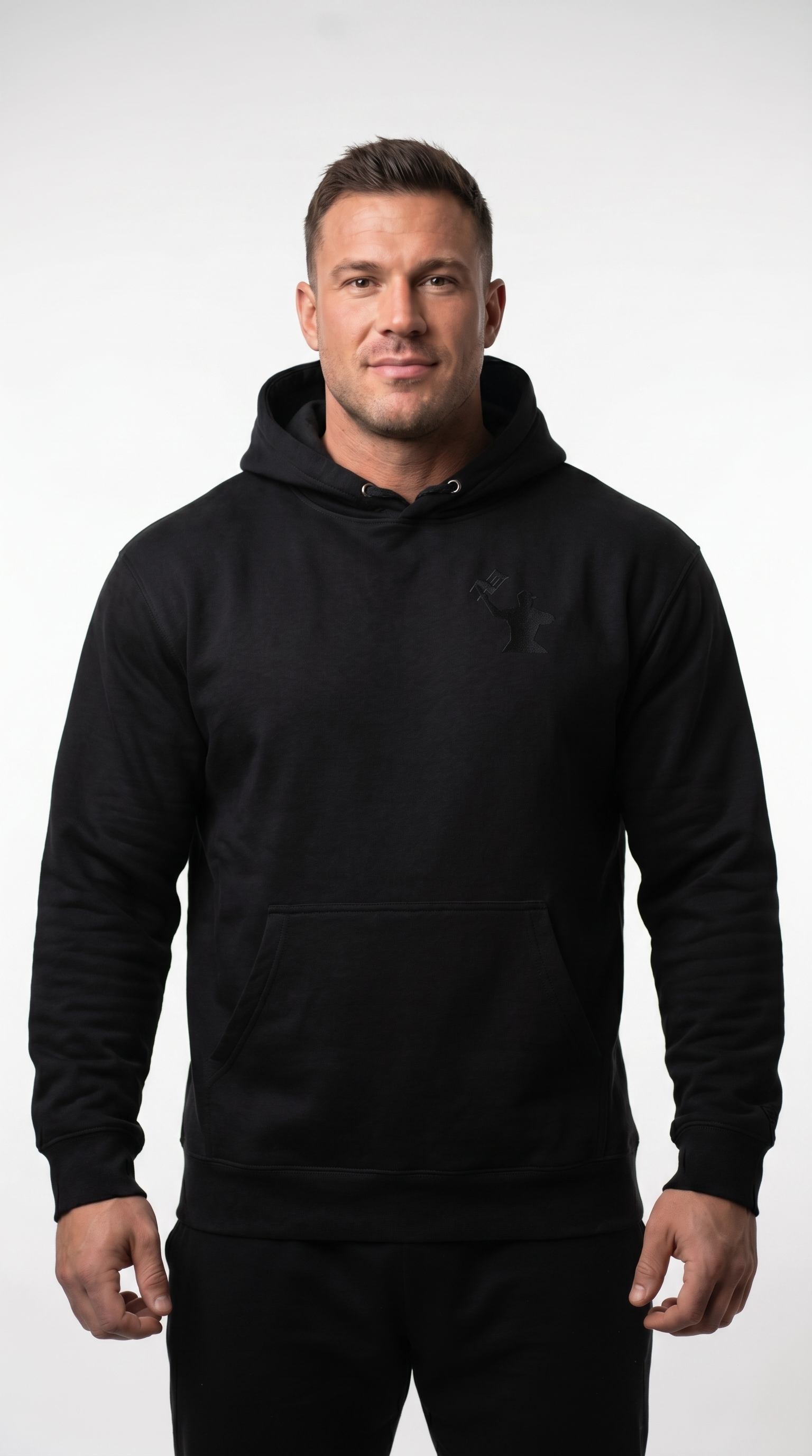 Throw em A Chair Embroidered Hoodie