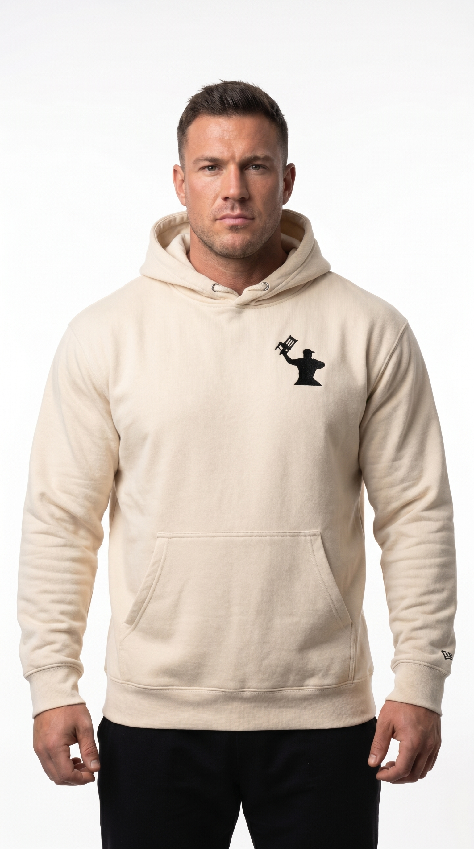 Throw em A Chair Embroidered Hoodie