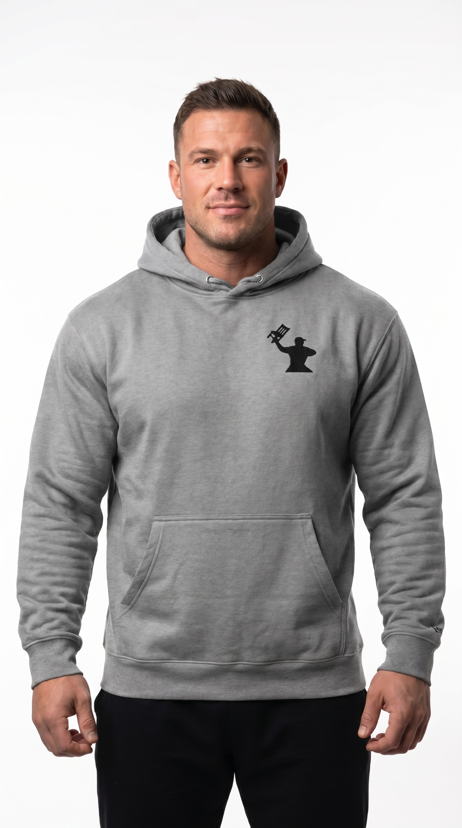 Throw em A Chair Embroidered Hoodie
