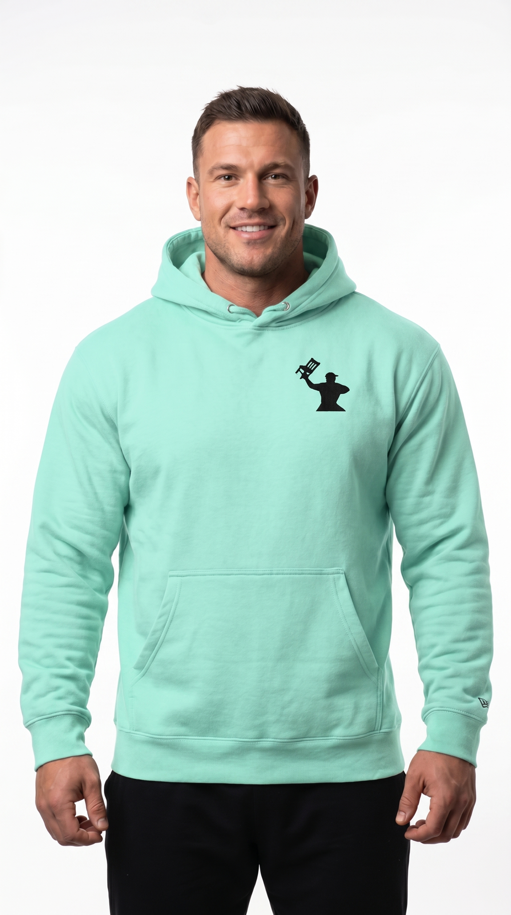 Throw em A Chair Embroidered Hoodie