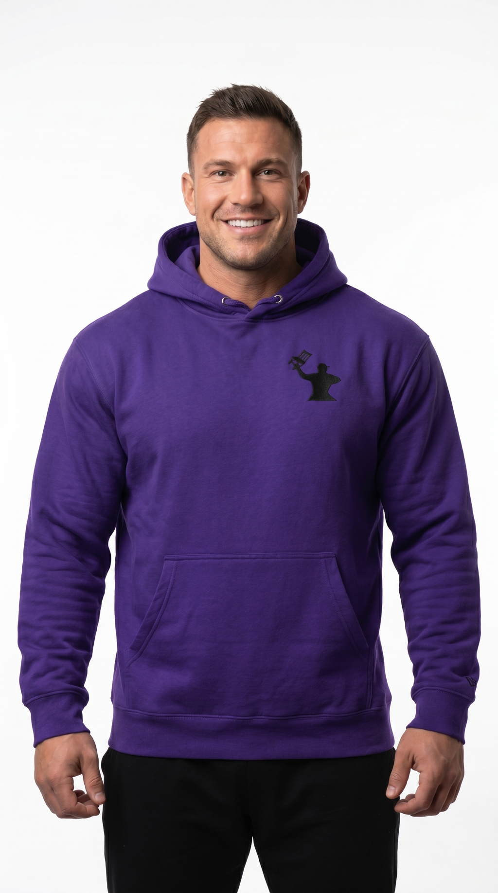 Throw em A Chair Embroidered Hoodie