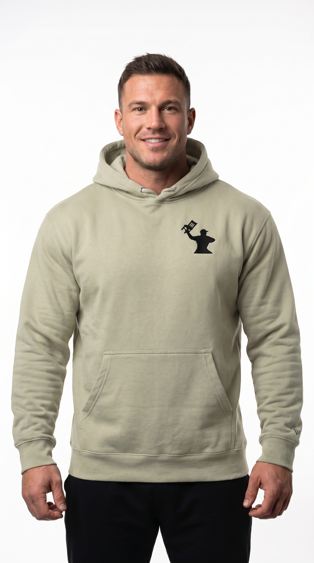 Throw em A Chair Embroidered Hoodie