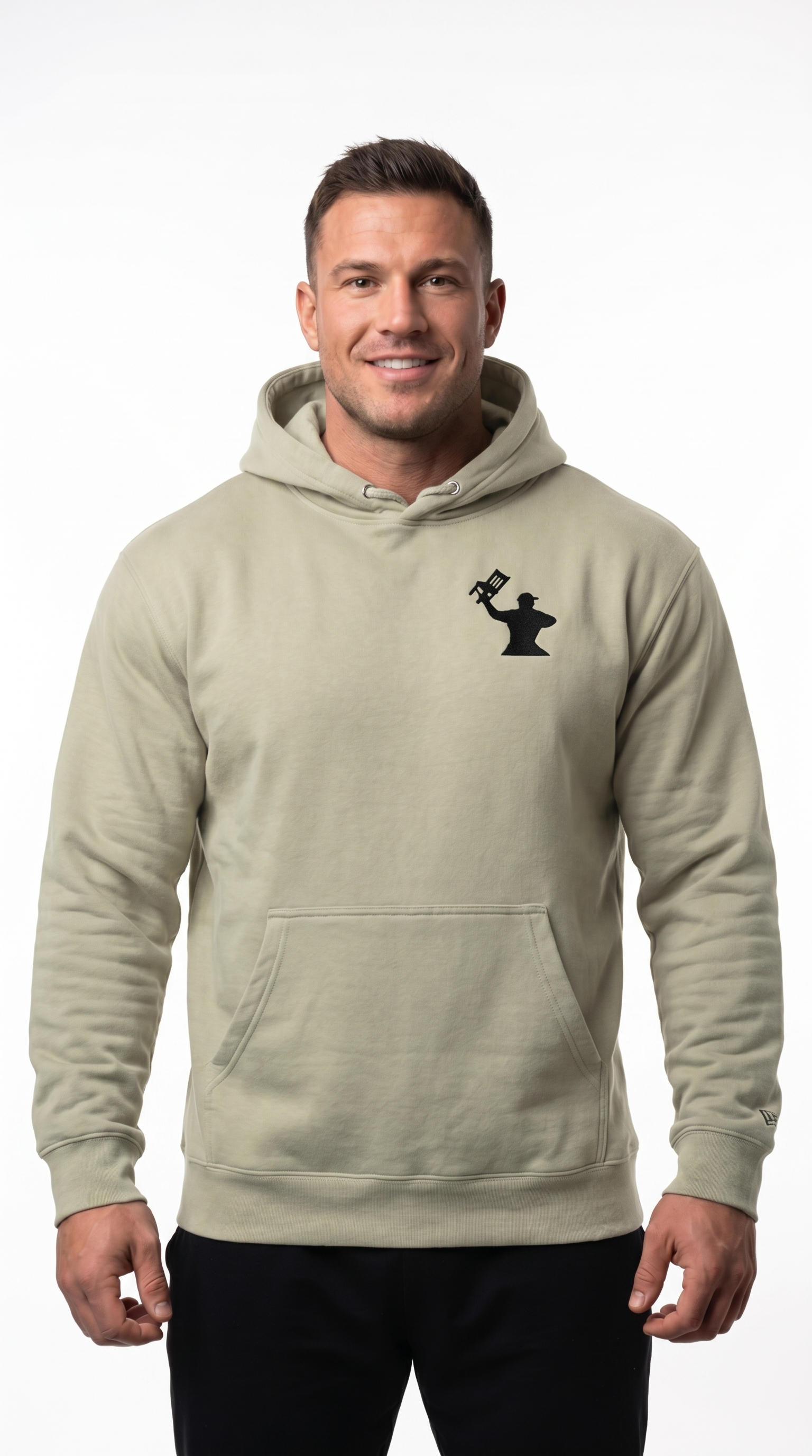 Throw em A Chair Embroidered Hoodie