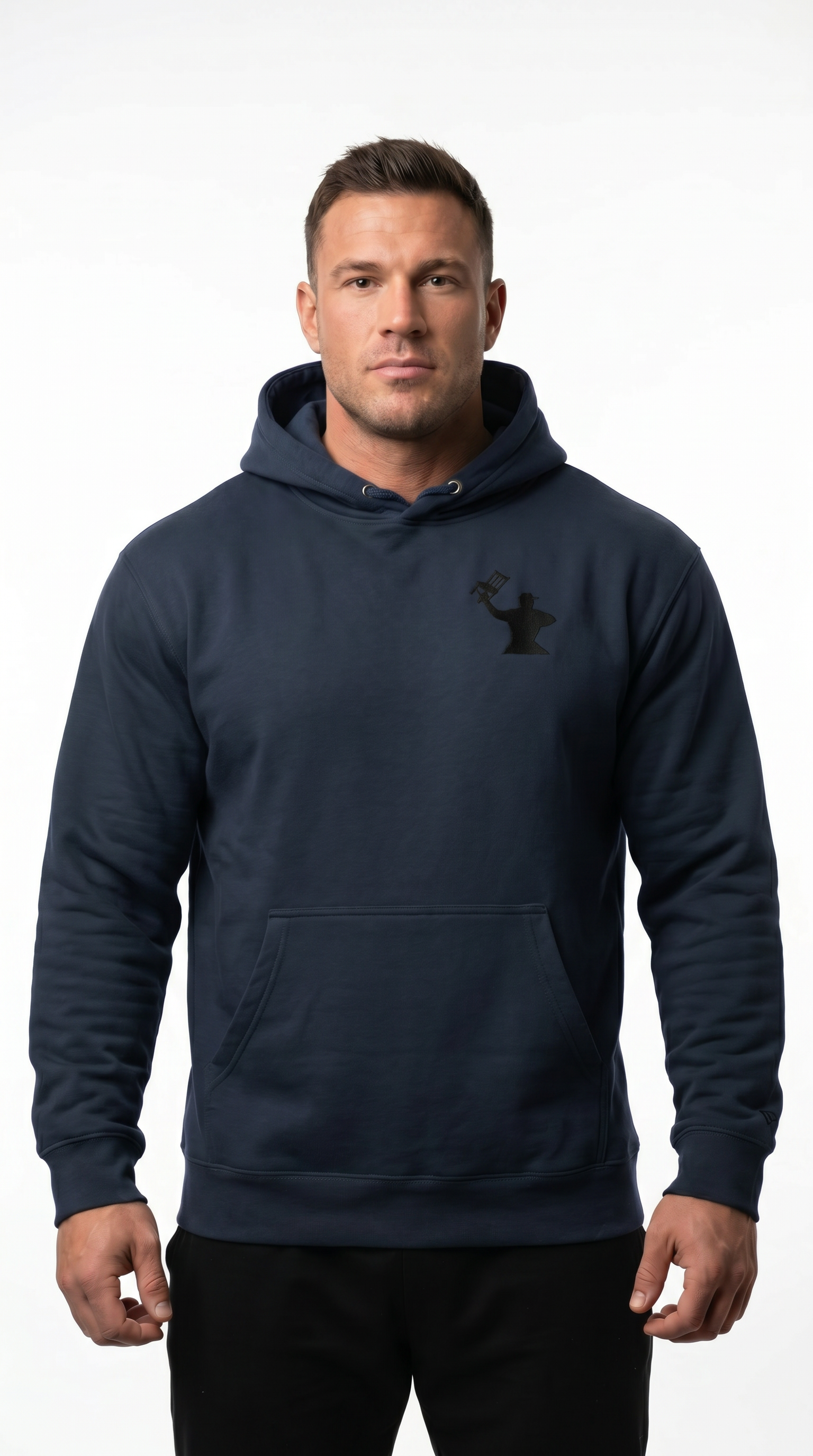 Throw em A Chair Embroidered Hoodie