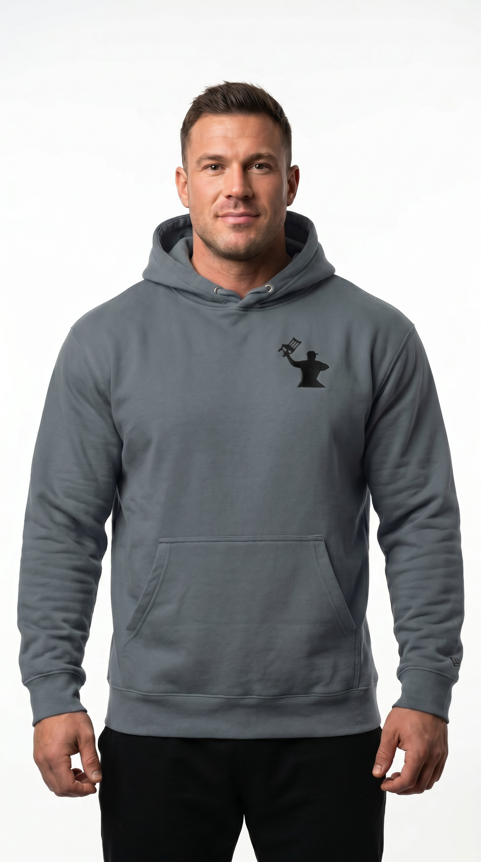 Throw em A Chair Embroidered Hoodie