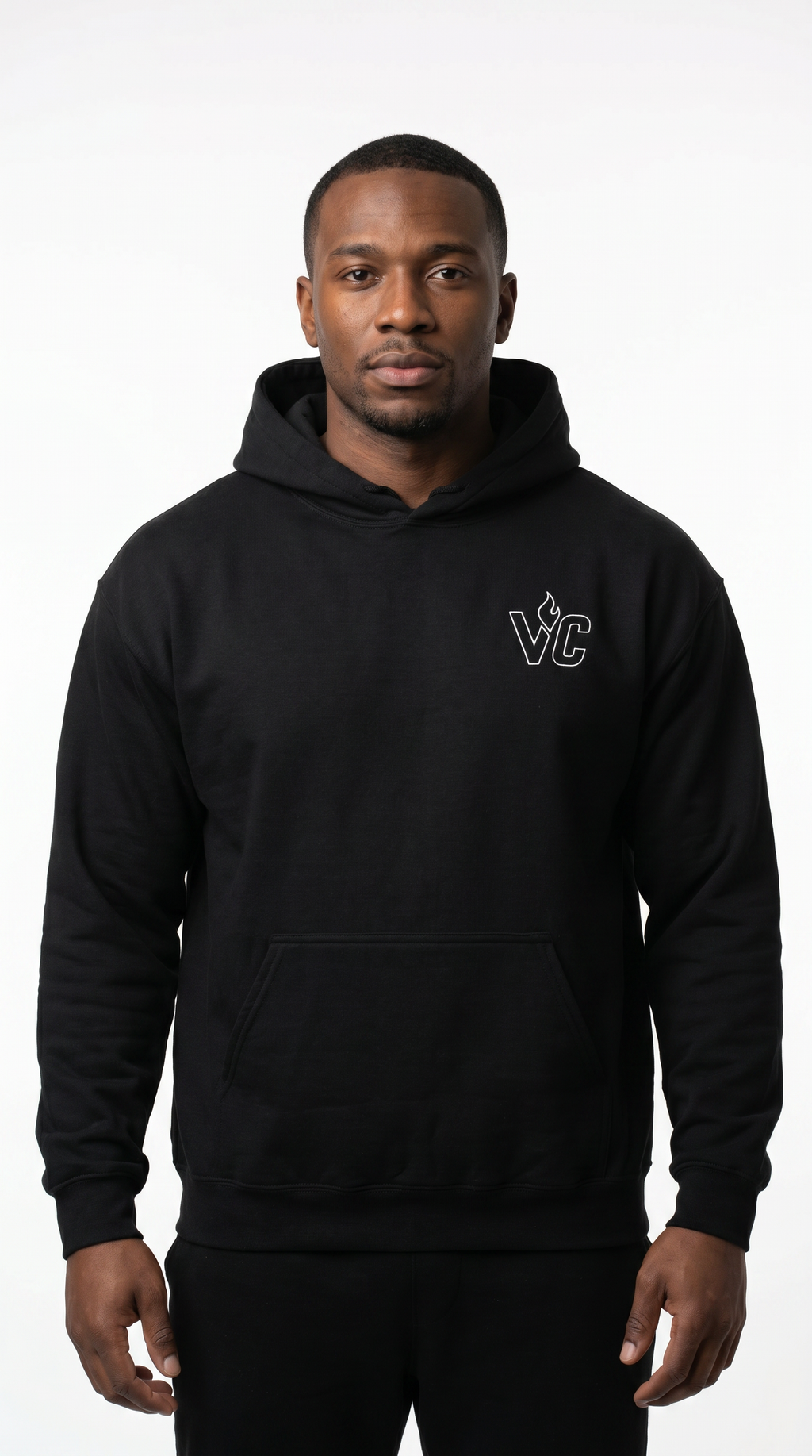 VolCrush Emblem Embroidered Hoodie