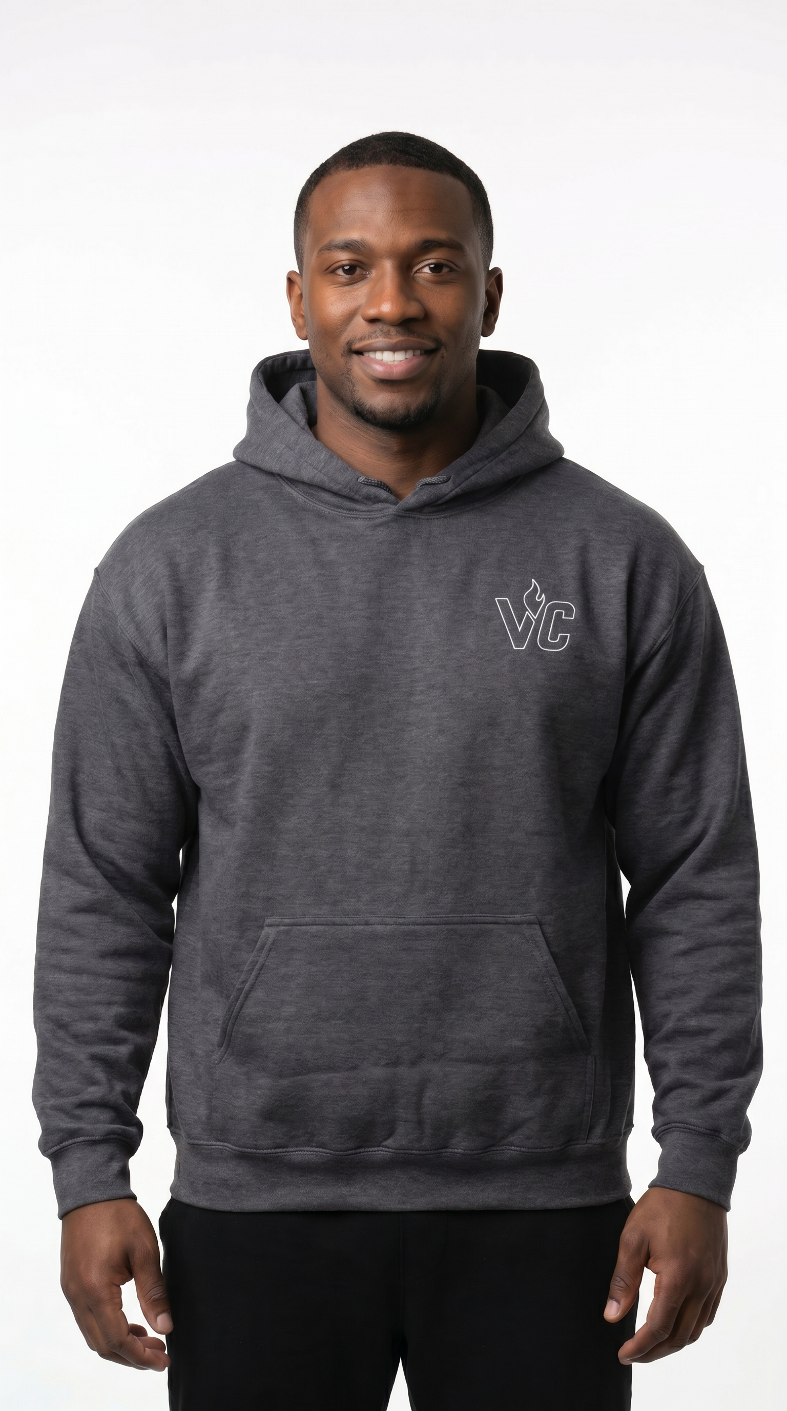 VolCrush Emblem Embroidered Hoodie