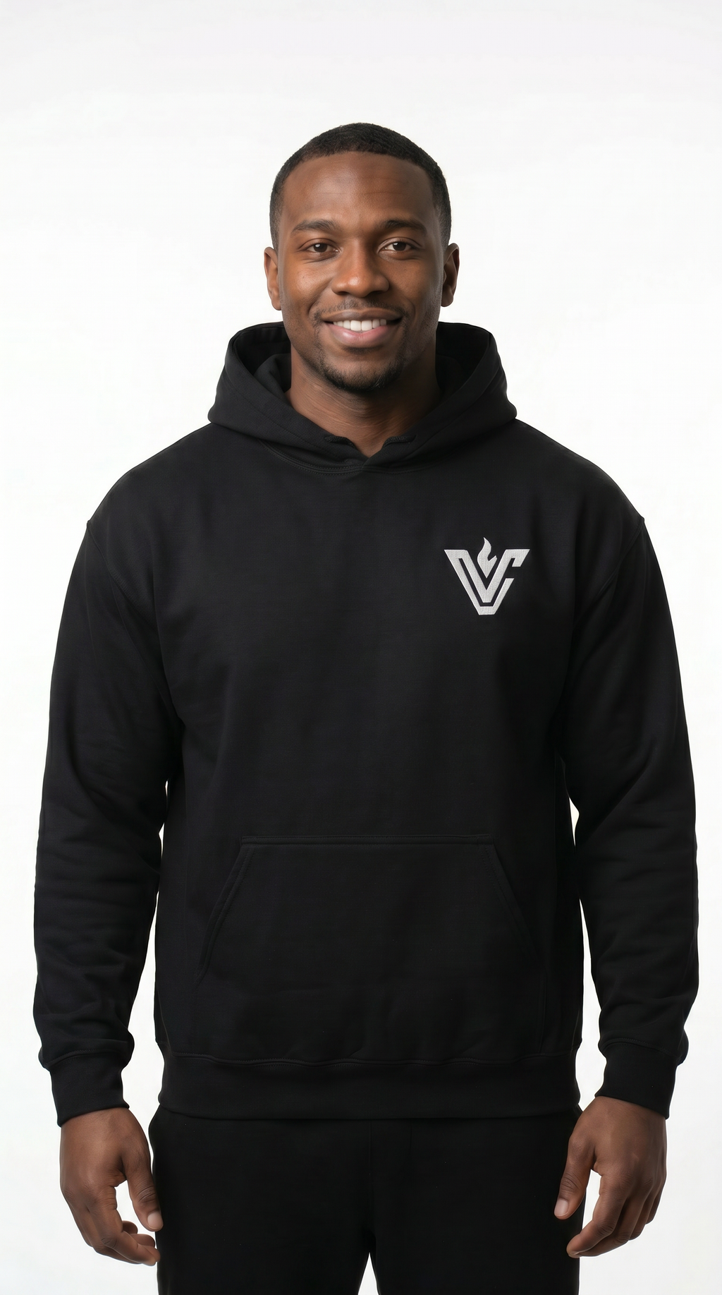 VolCrush Emblem Embroidered Hoodie