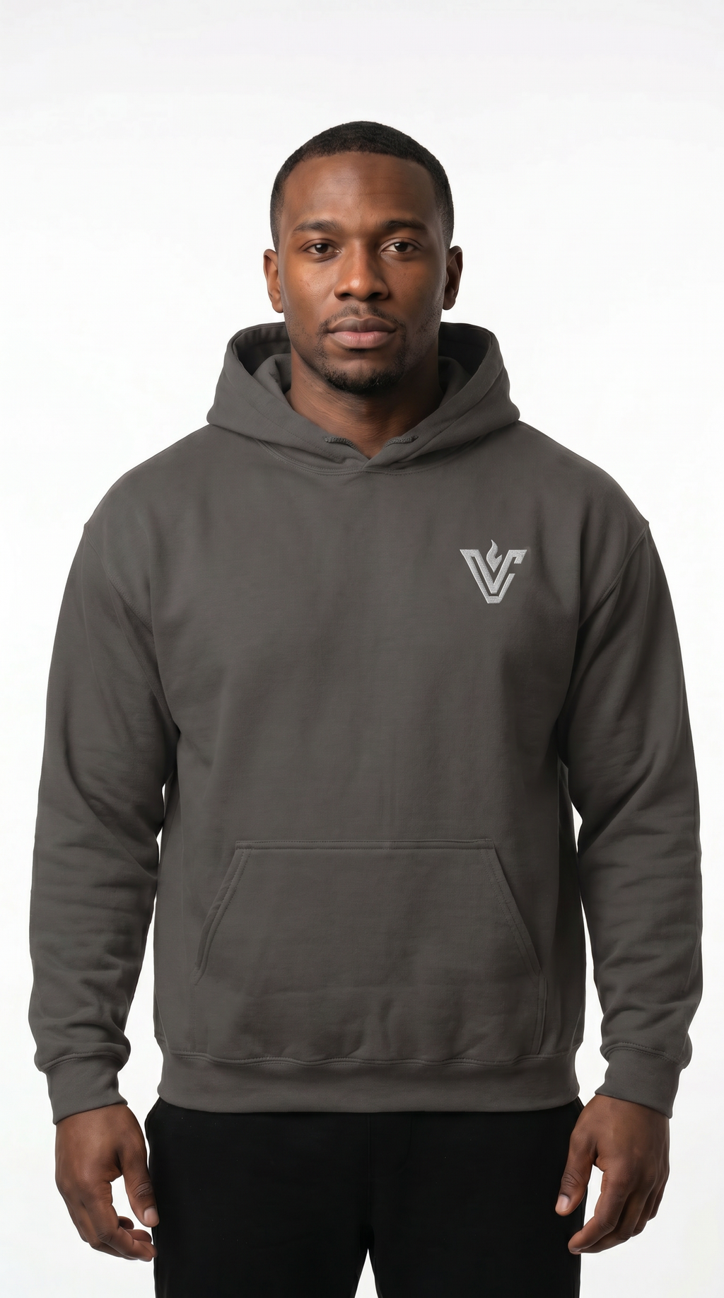 VolCrush Emblem Embroidered Hoodie