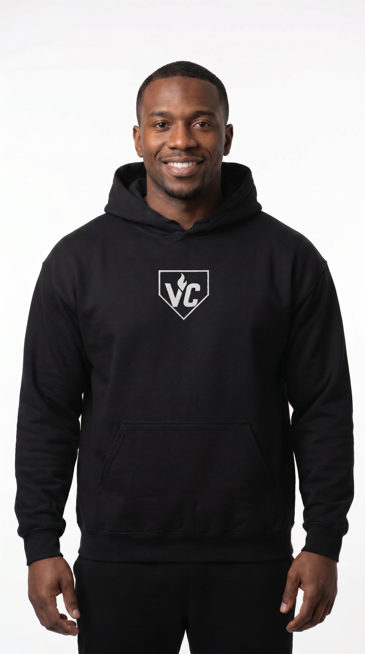 VolCrush Baseball Embroidery Hoodie