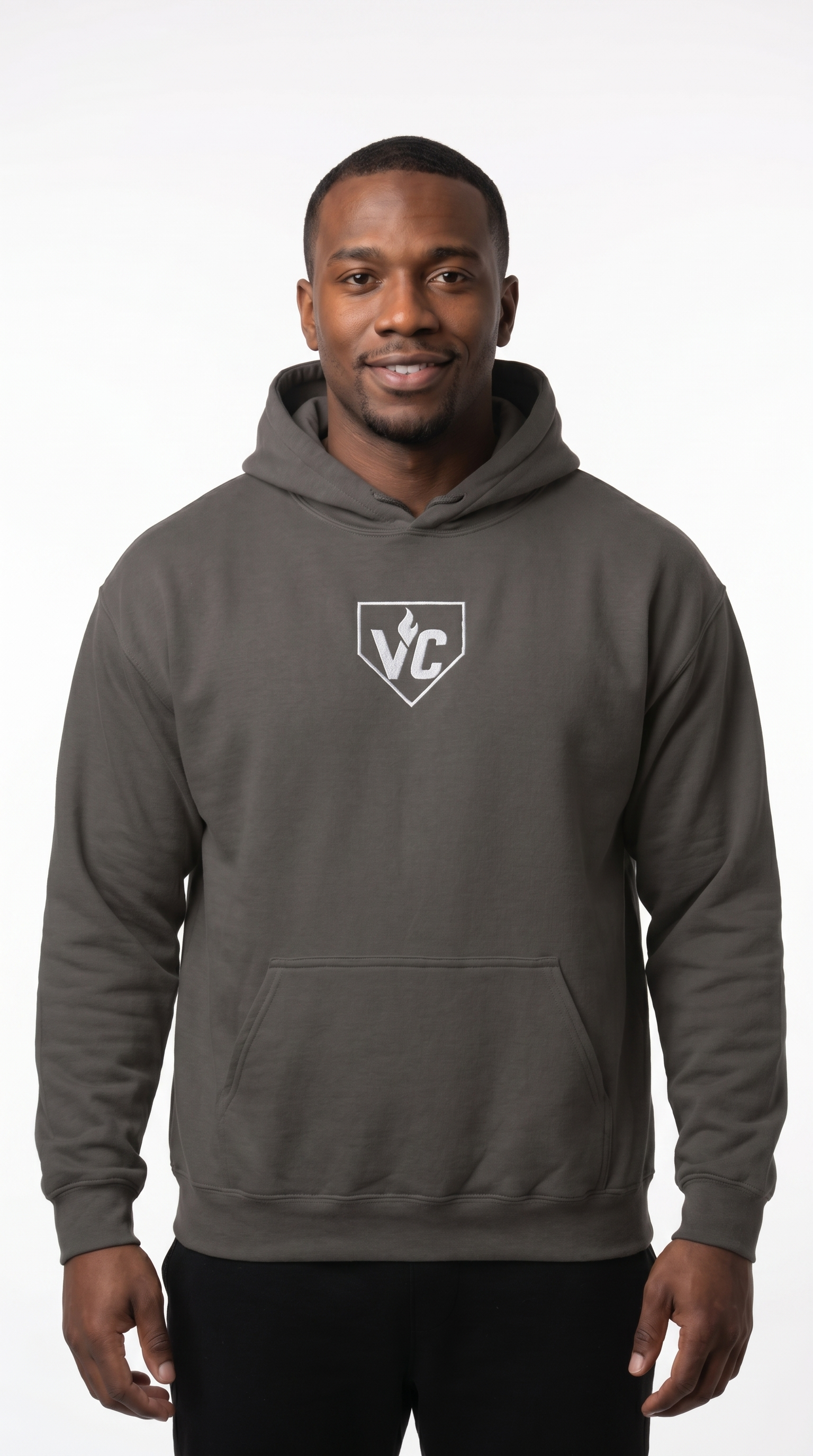 VolCrush Baseball Embroidery Hoodie