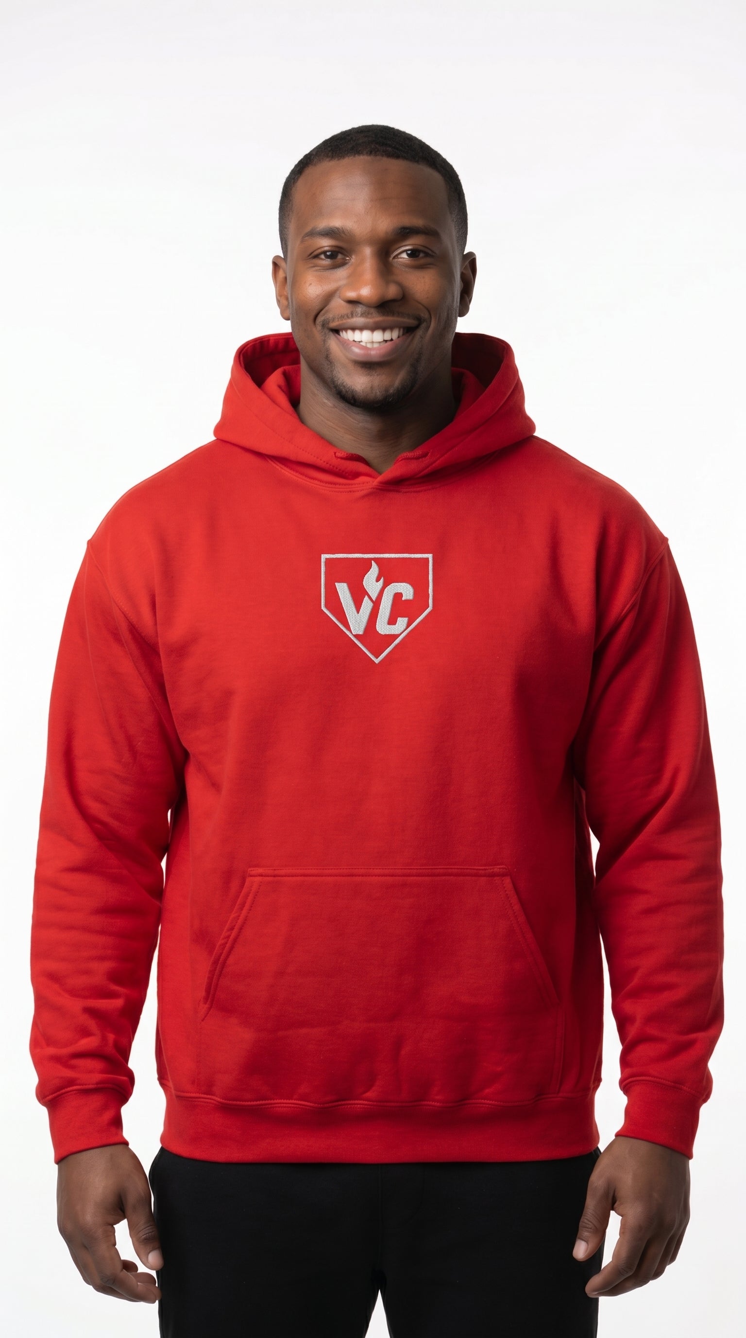 VolCrush Baseball Embroidery Hoodie