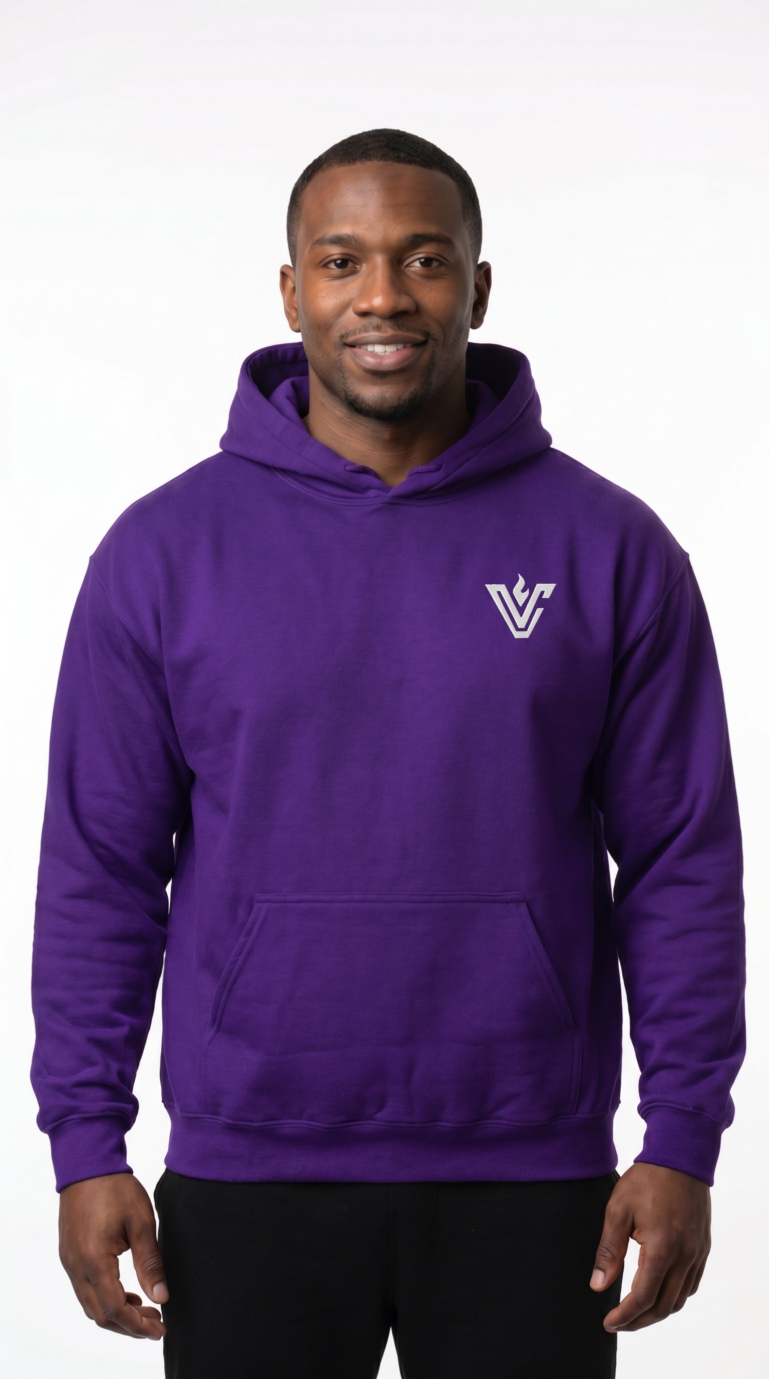 VolCrush Emblem Embroidered Hoodie