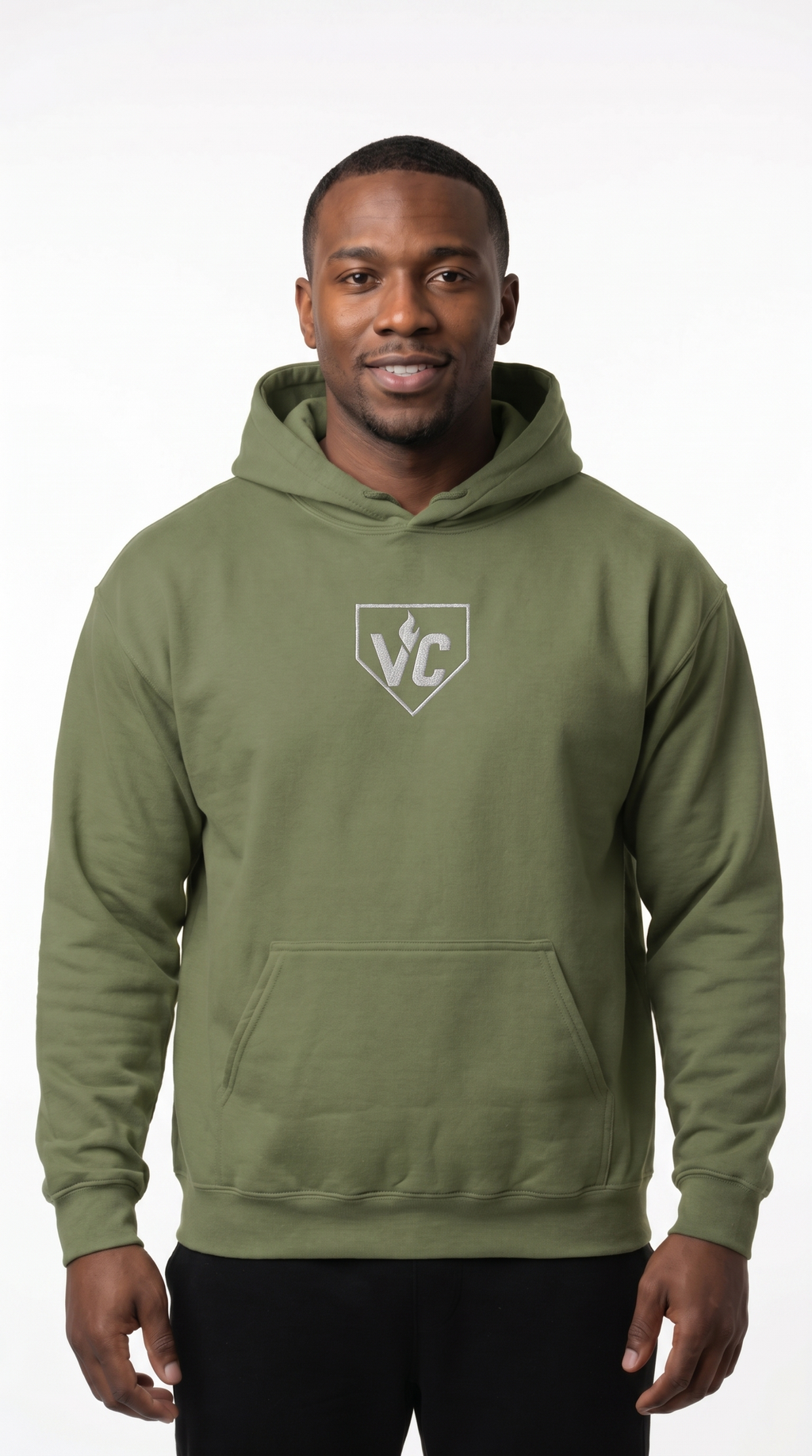 VolCrush Baseball Embroidery Hoodie