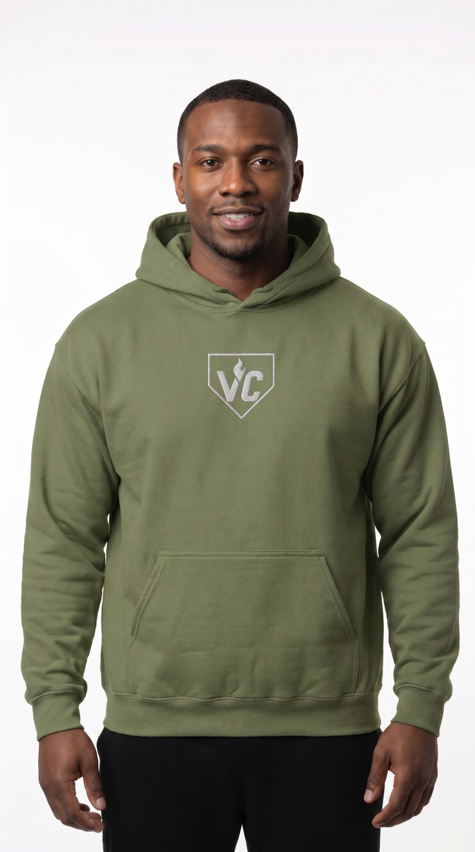 VolCrush Baseball Embroidery Hoodie