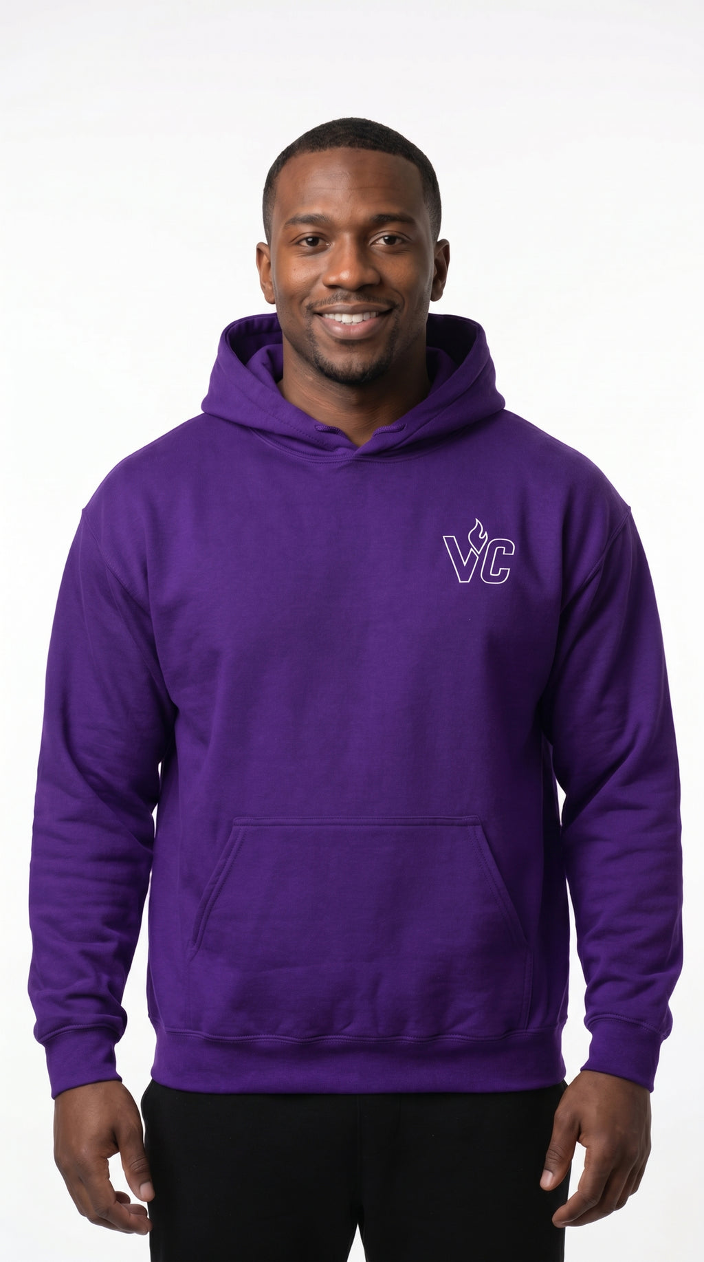 VolCrush Emblem Embroidered Hoodie