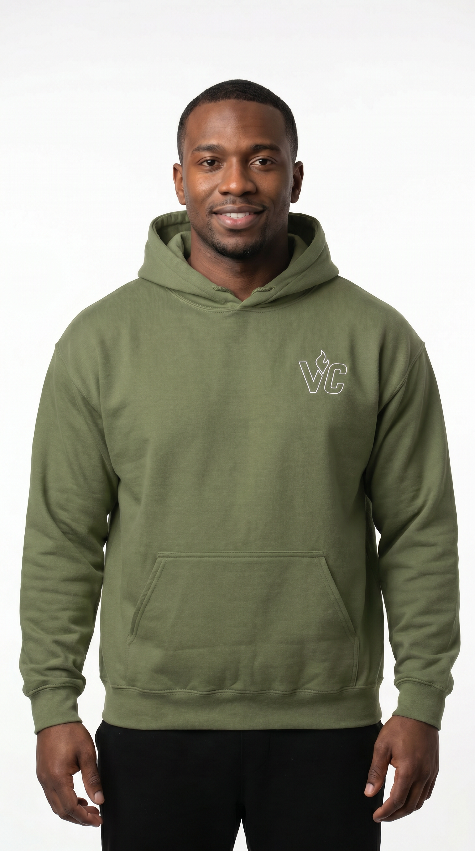 VolCrush Emblem Embroidered Hoodie