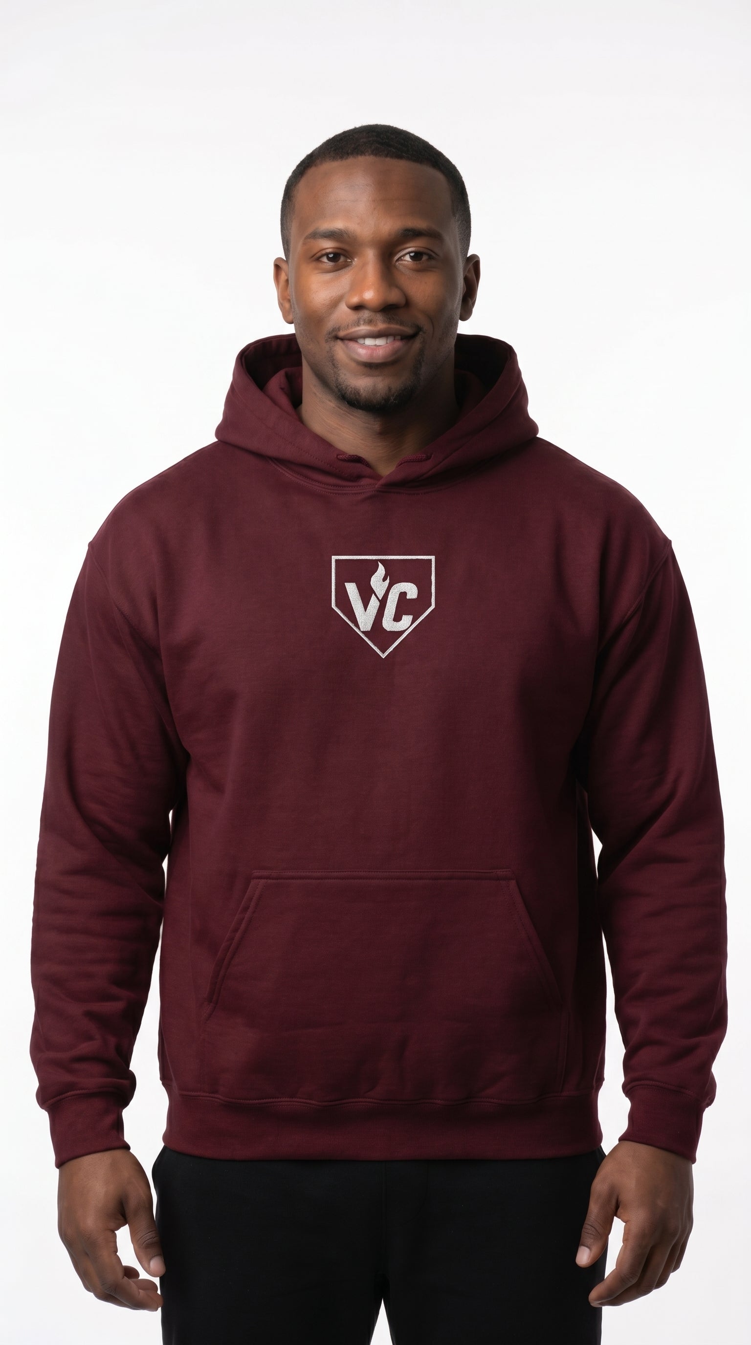 VolCrush Baseball Embroidery Hoodie