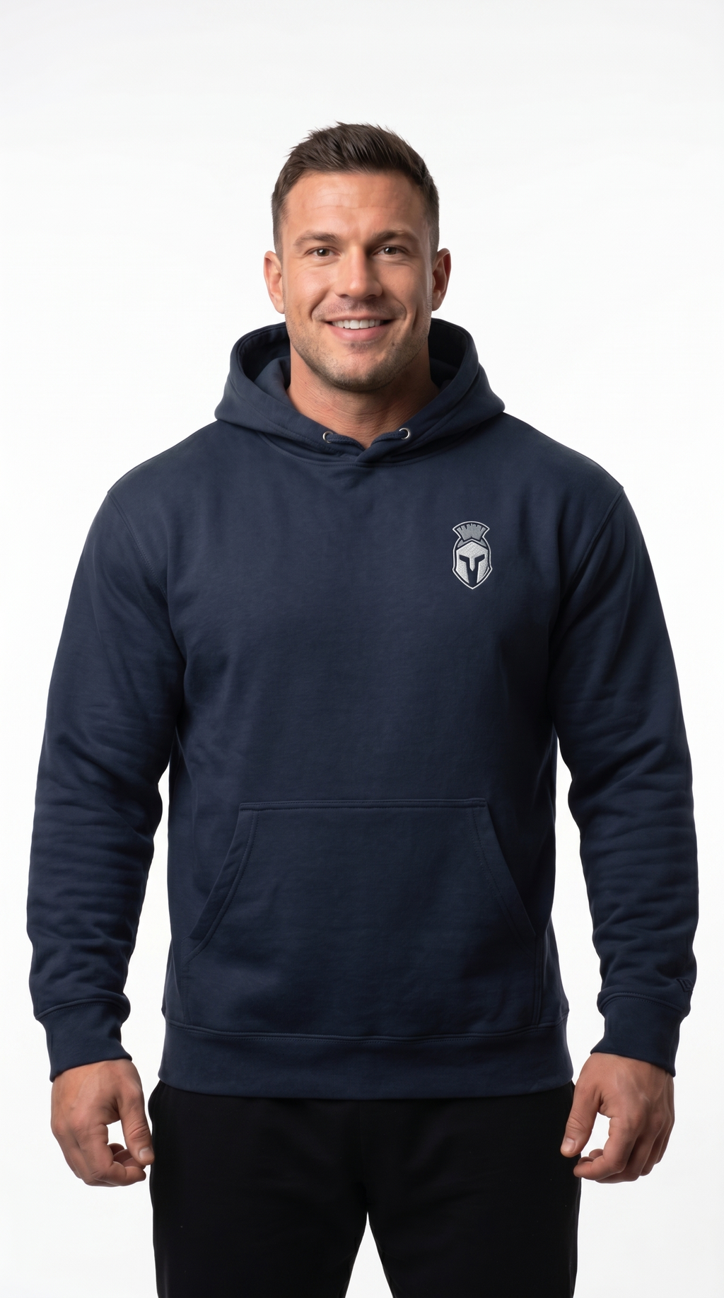 Warrior Mode Embroidery Hoodie