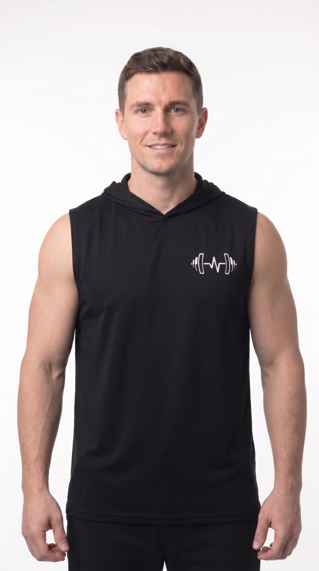 Pulsation Sleeveless Hoodie