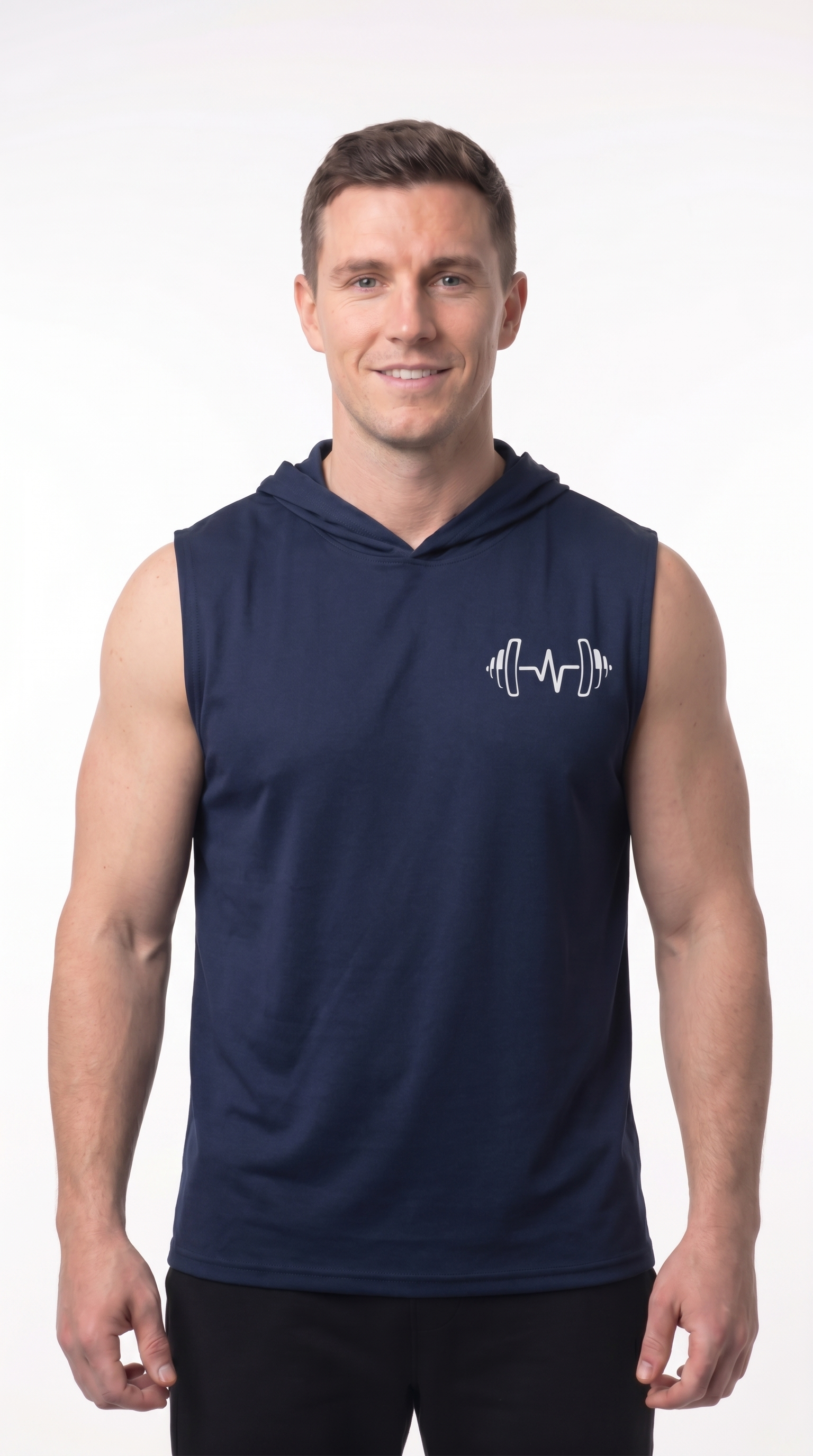 Pulsation Sleeveless Hoodie