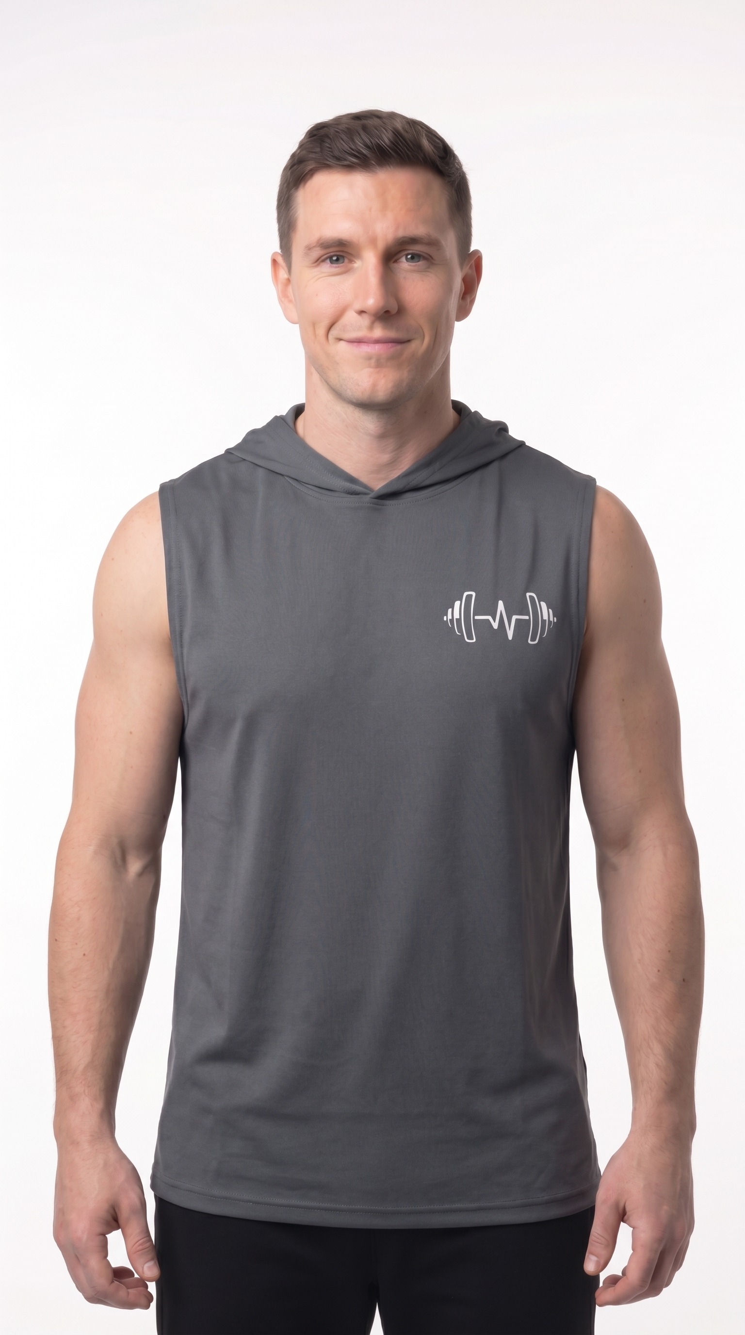 Pulsation Sleeveless Hoodie