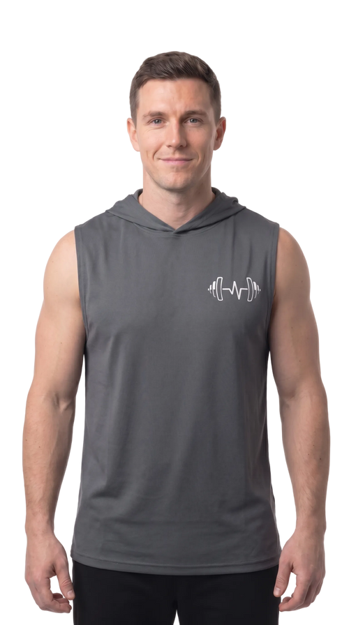 Pulsation Sleeveless Hoodie