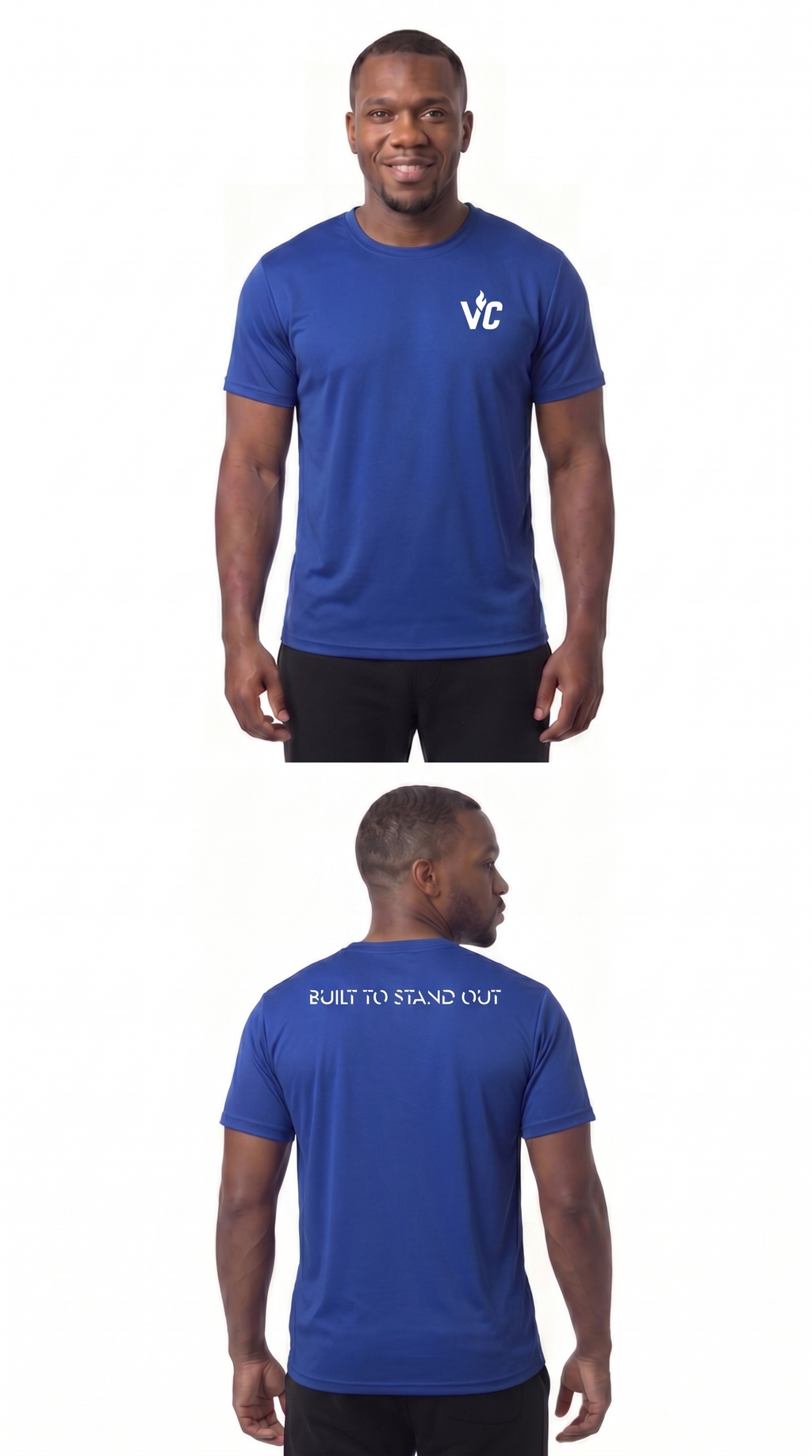 VolCrush Letter Logo Performance T-Shirt