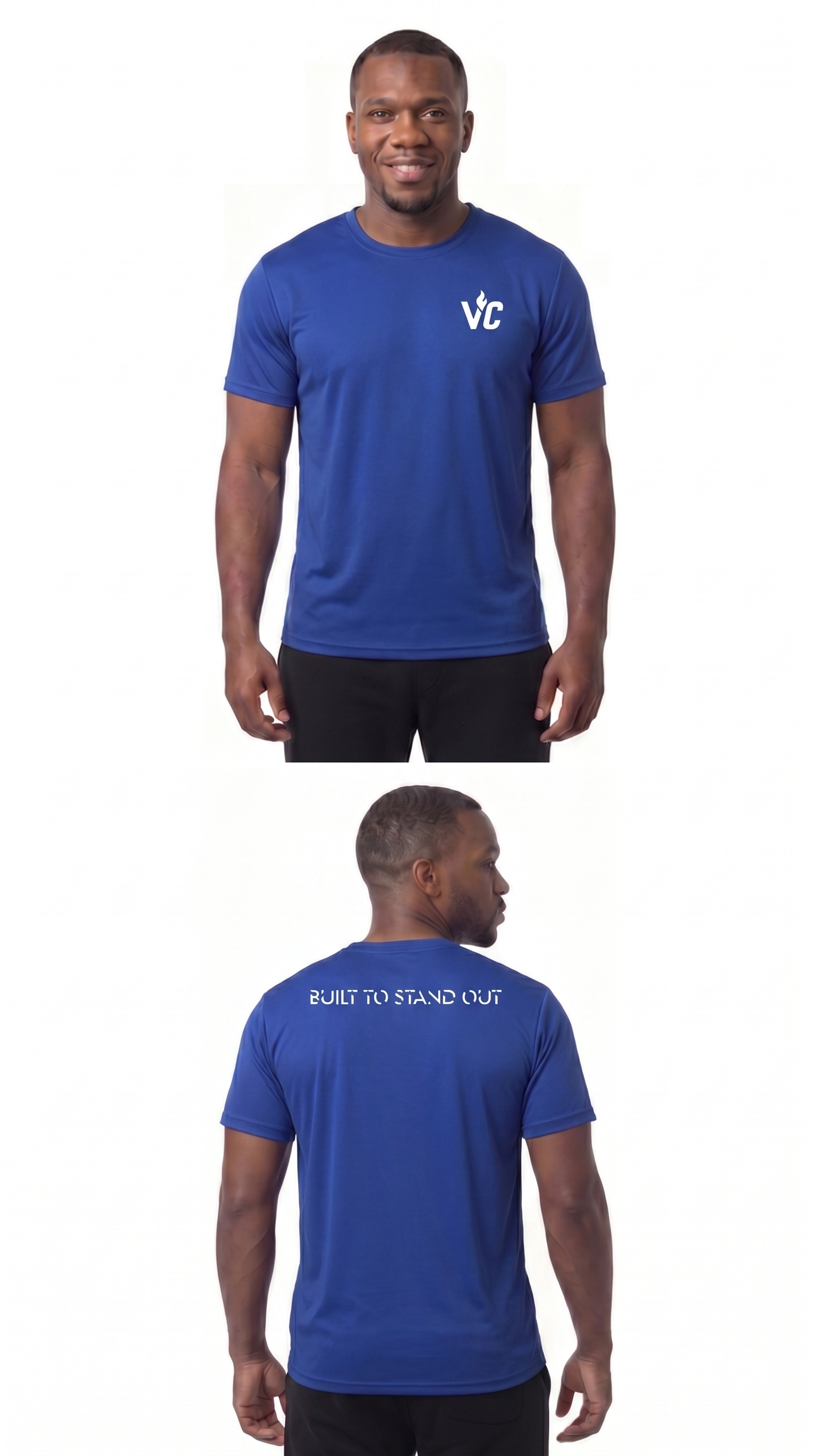 VolCrush Letter Logo Performance T-Shirt