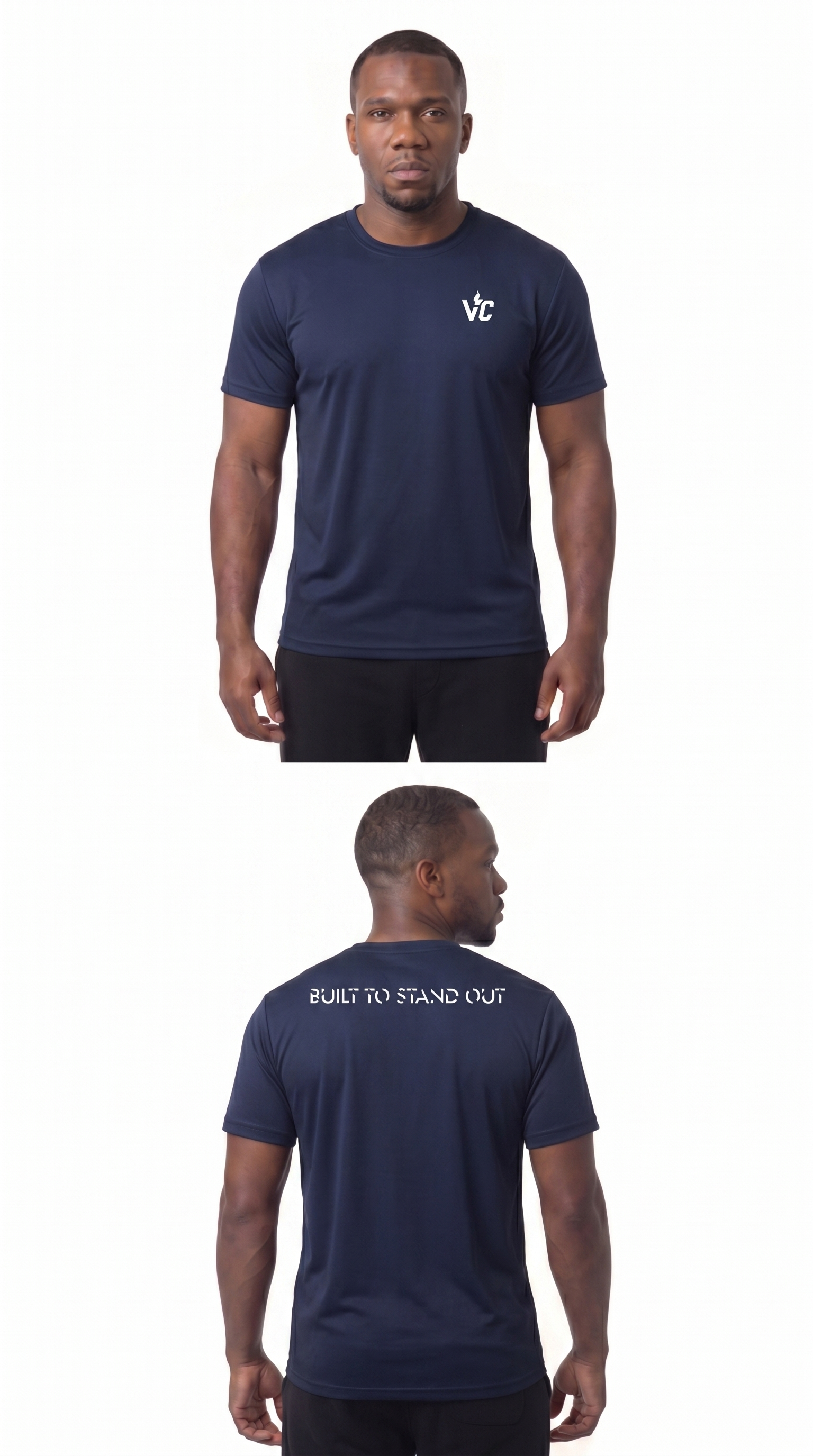 VolCrush Letter Logo Performance T-Shirt
