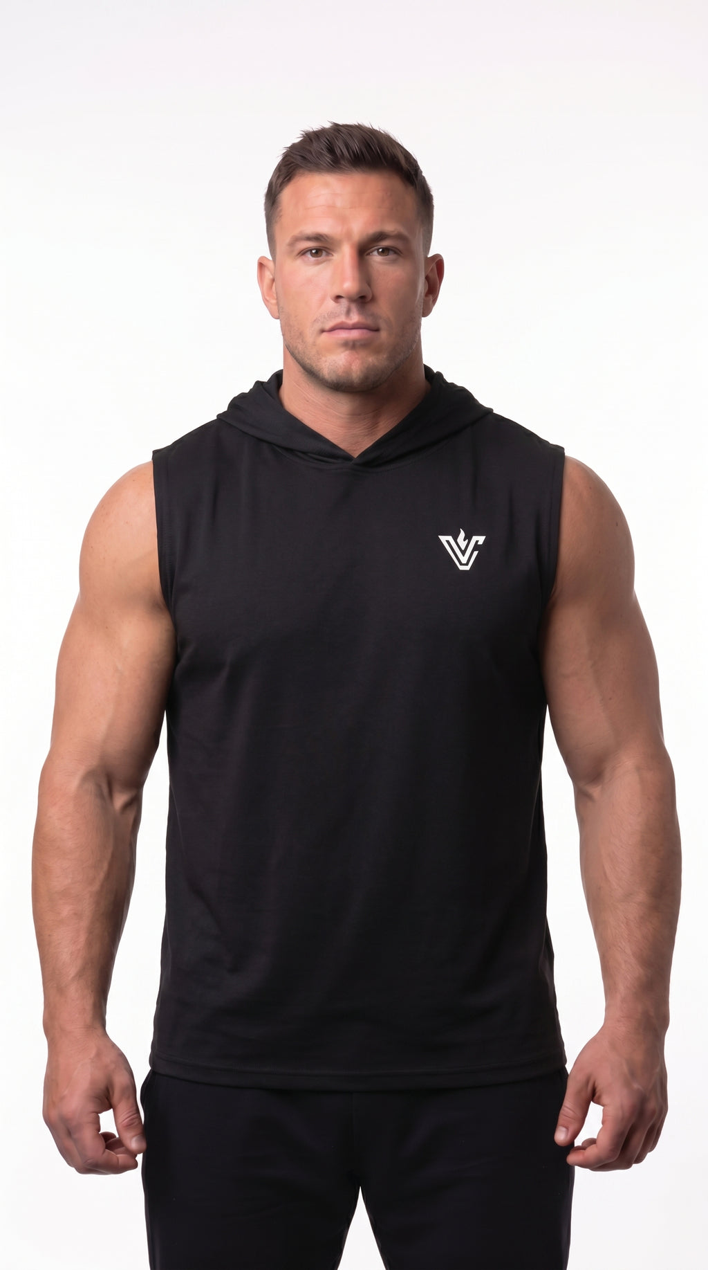 VolCrush Base Logo Sleeveless Hoodie