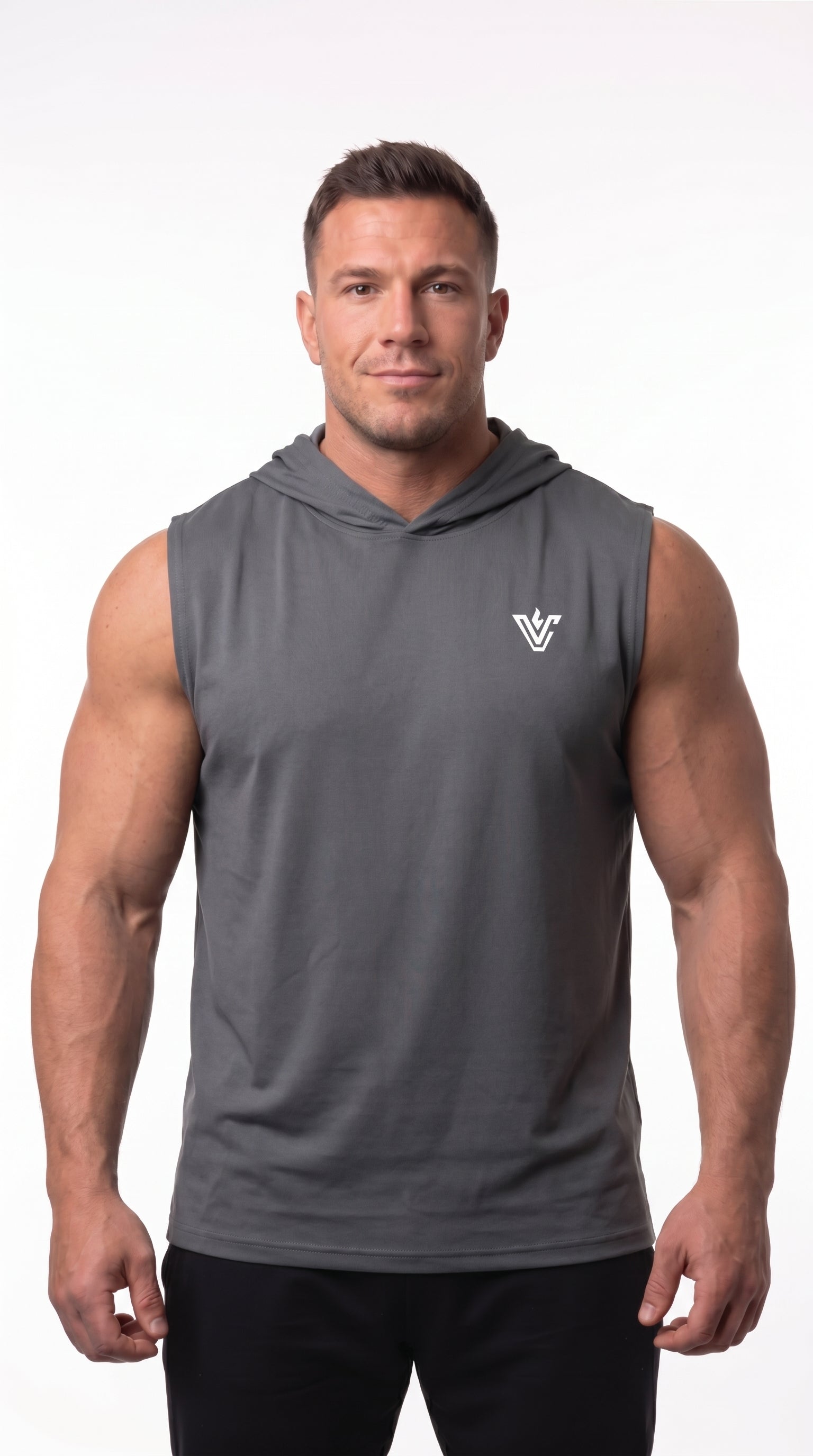 VolCrush Base Logo Sleeveless Hoodie