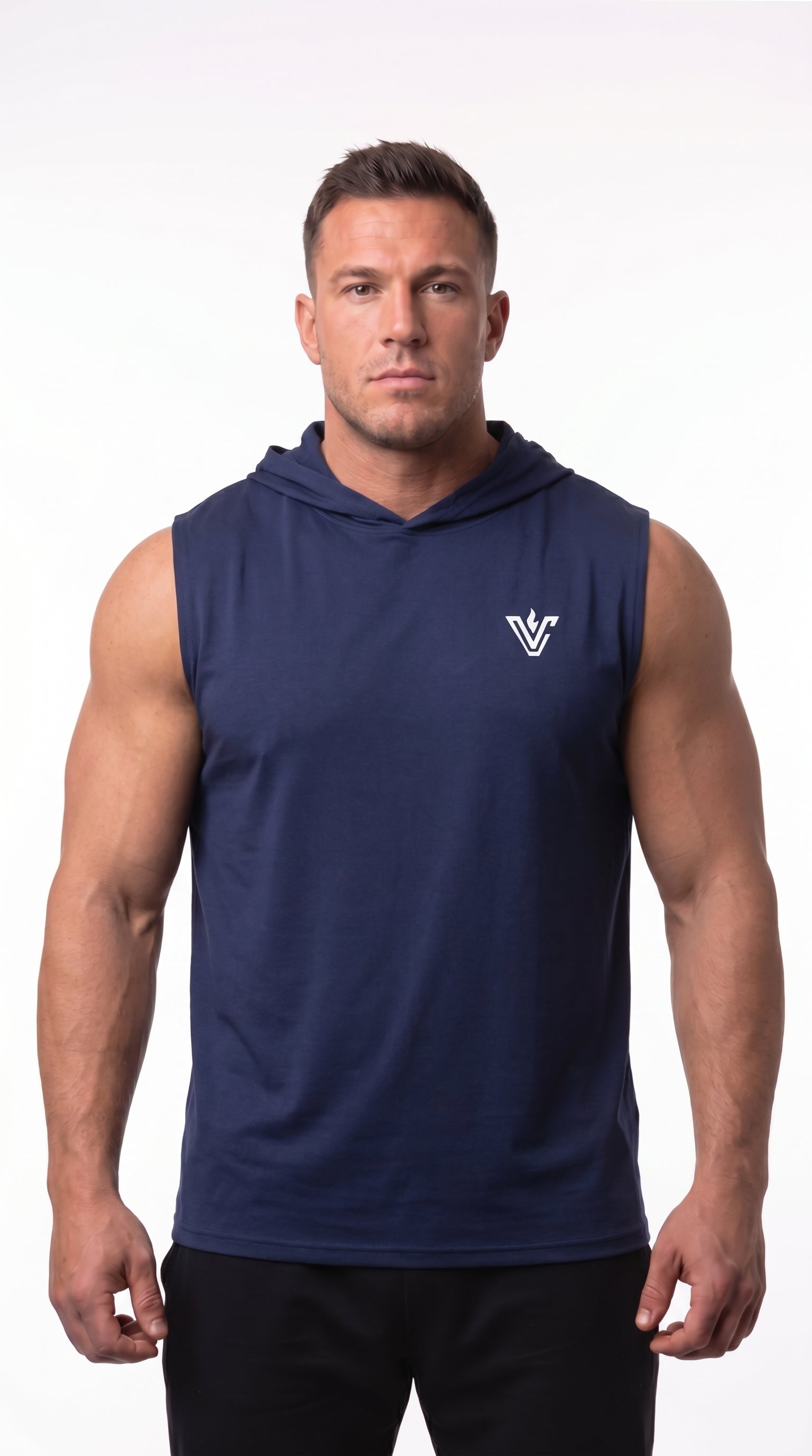 VolCrush Base Logo Sleeveless Hoodie