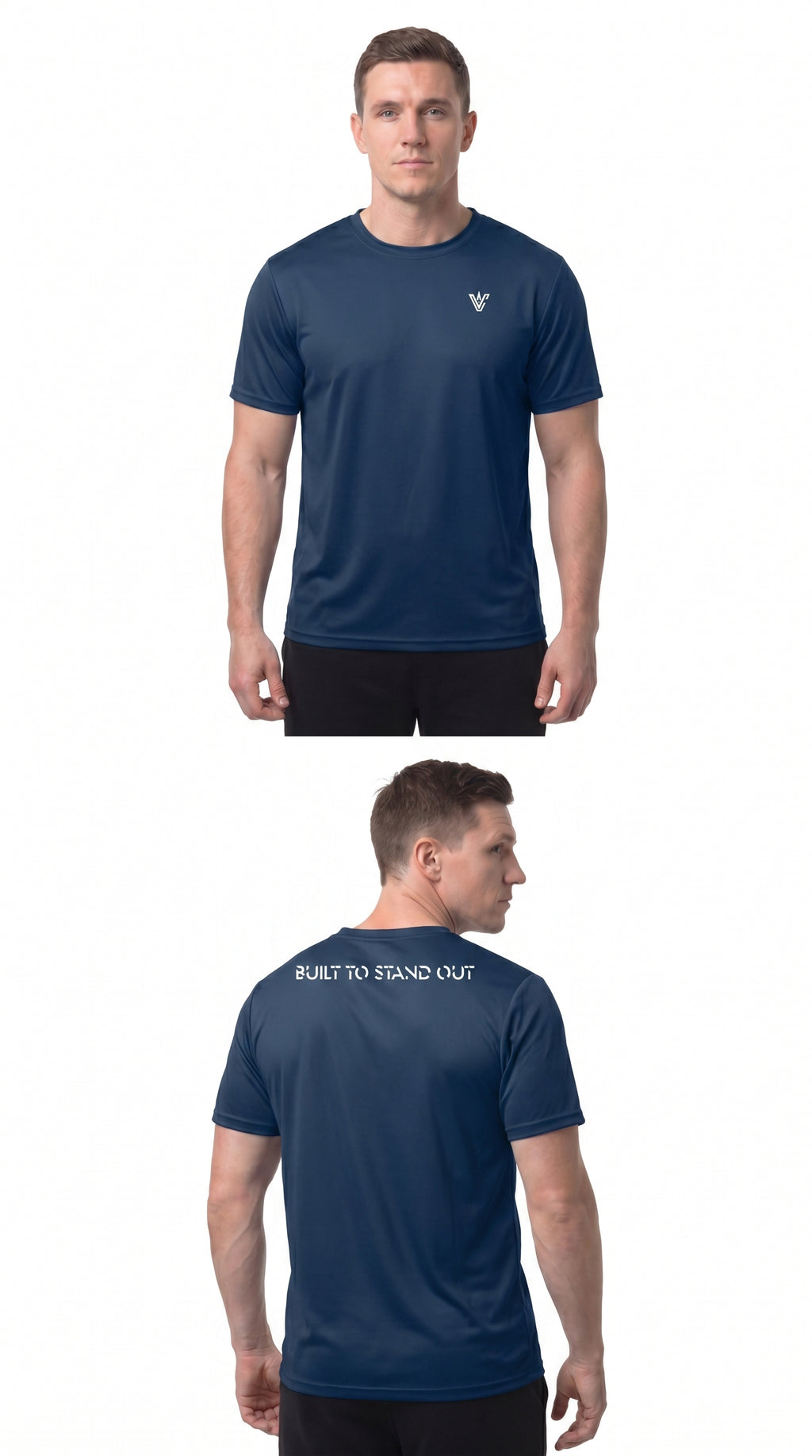 Volcrush White Emblem Gym Shirt