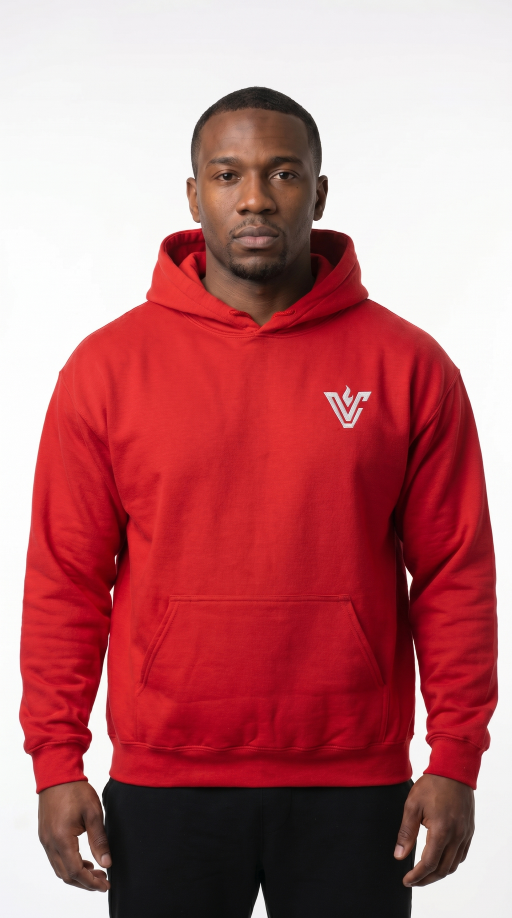 VolCrush Emblem Embroidered Hoodie
