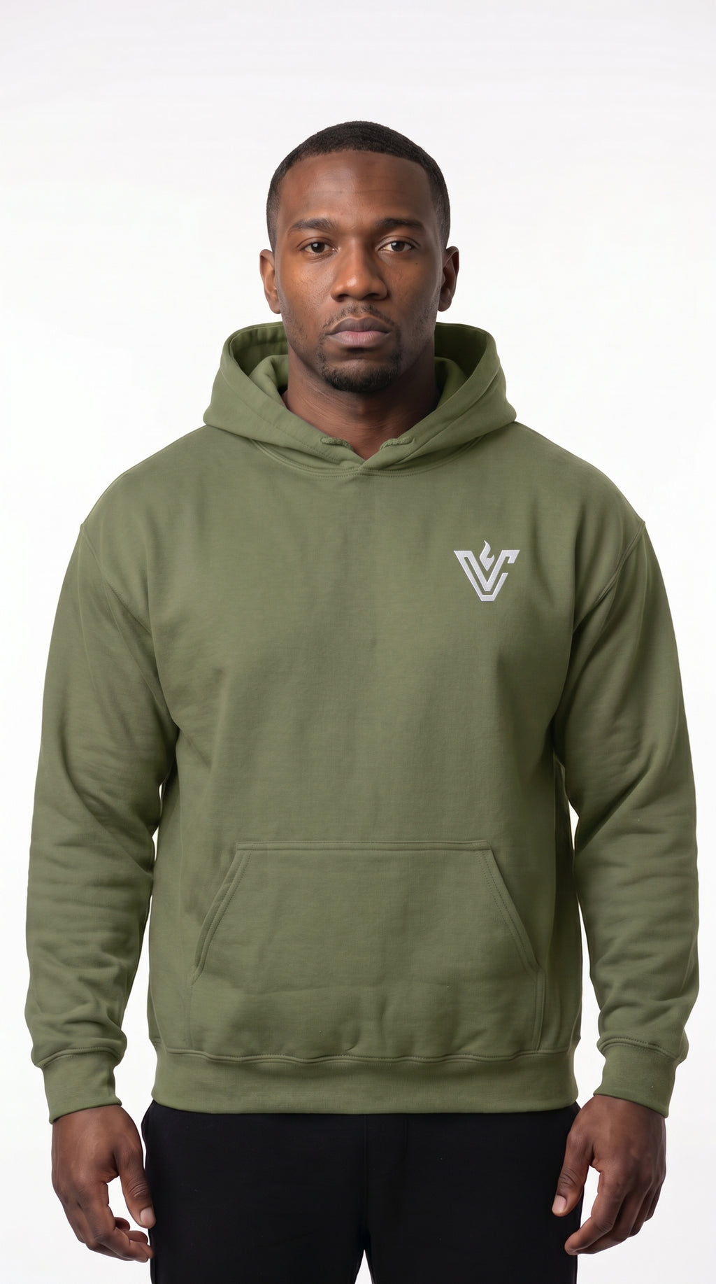 VolCrush Emblem Embroidered Hoodie