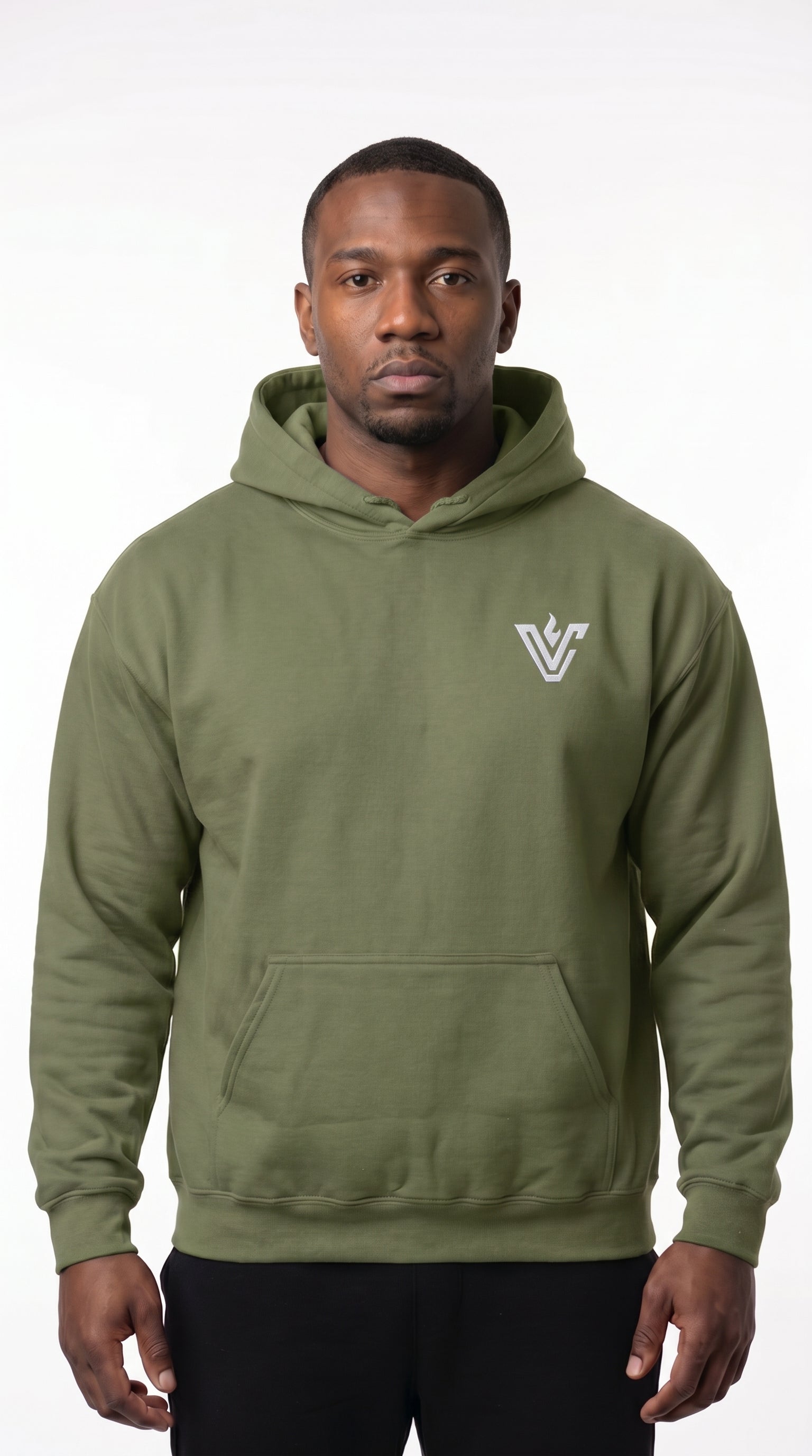 VolCrush Emblem Embroidered Hoodie