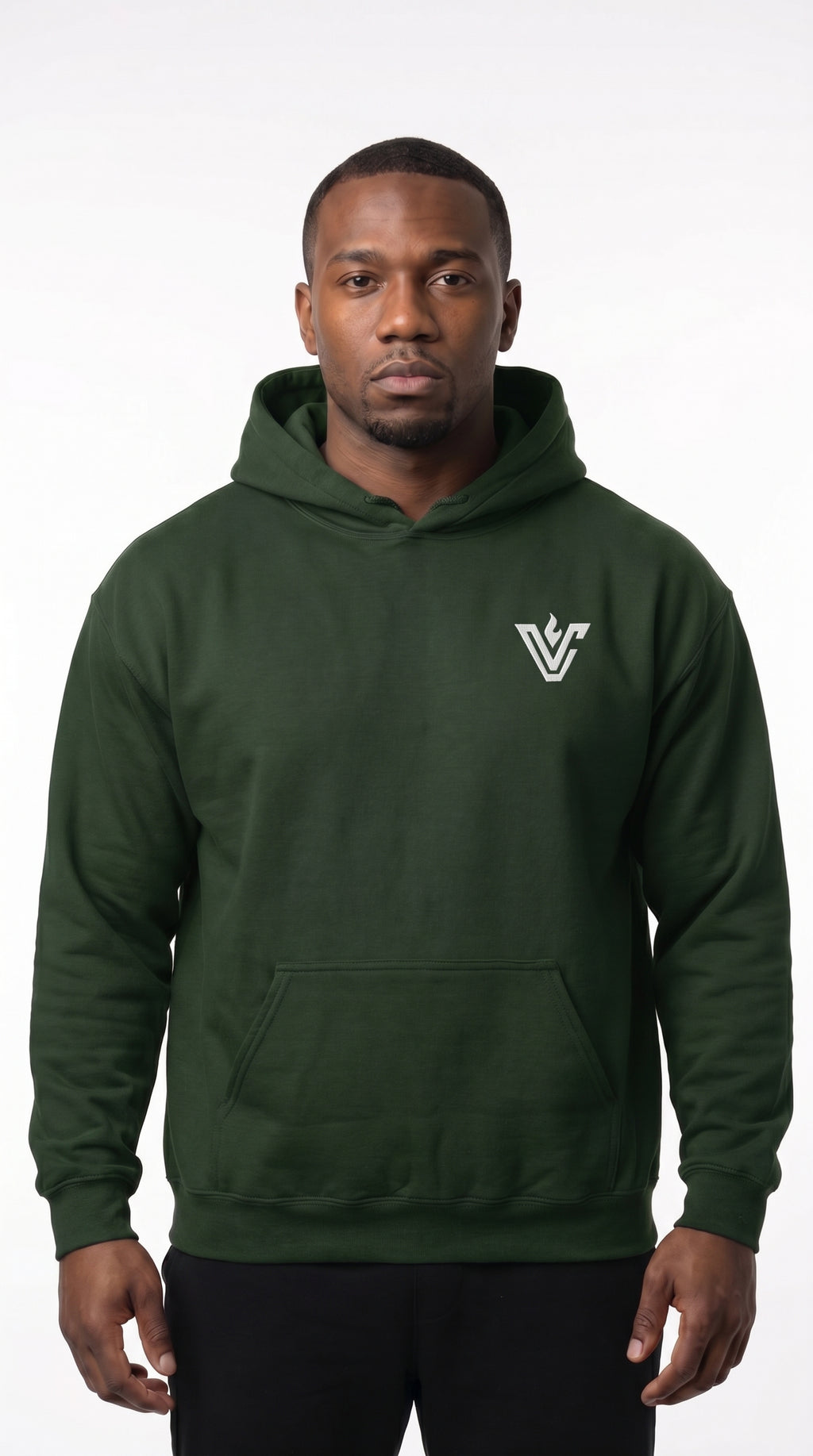 VolCrush Emblem Embroidered Hoodie