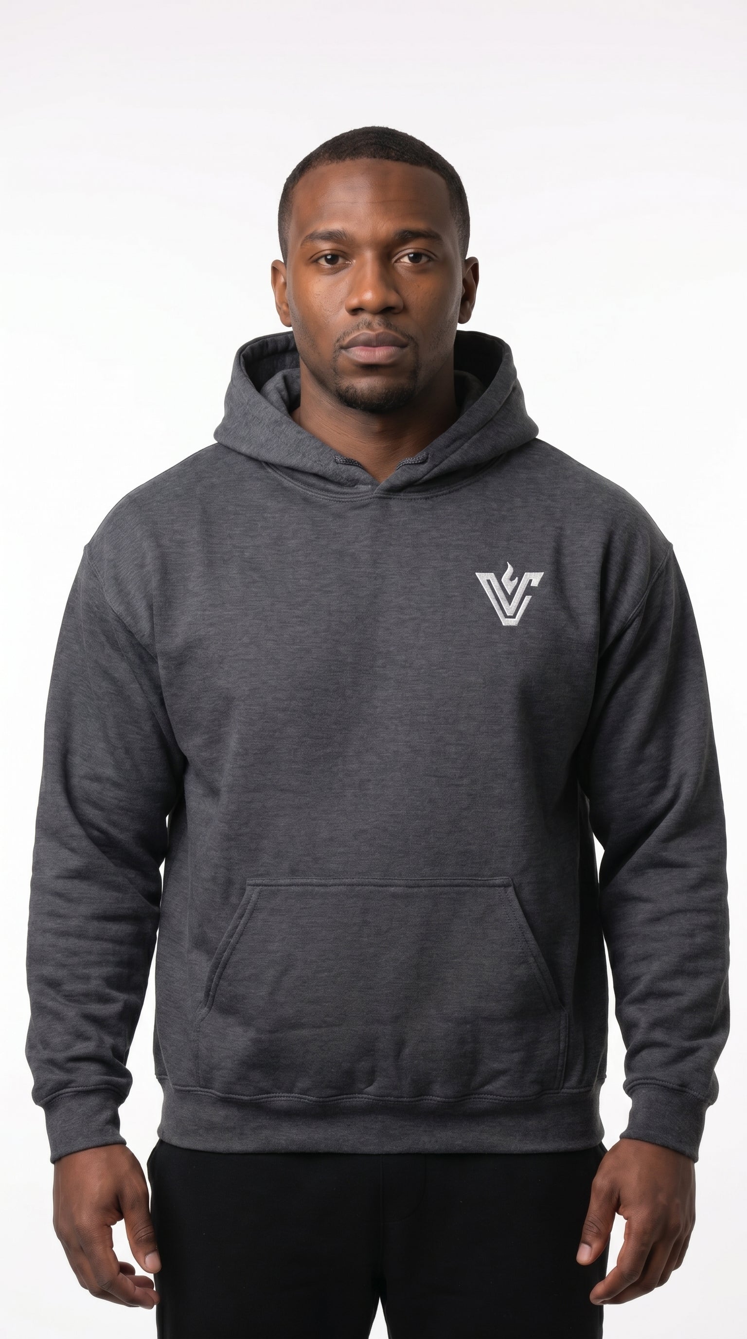 VolCrush Emblem Embroidered Hoodie