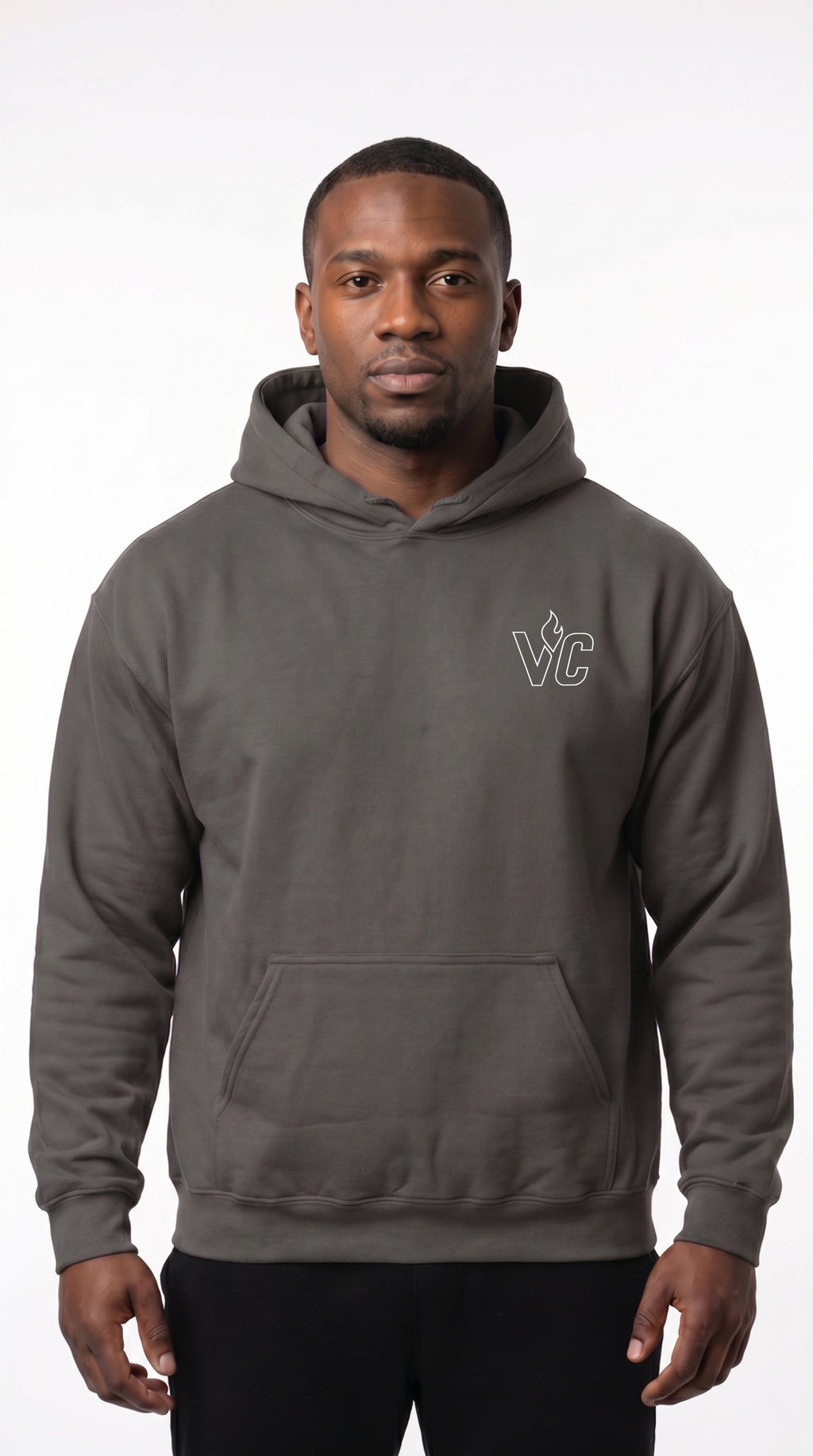 VolCrush Emblem Embroidered Hoodie
