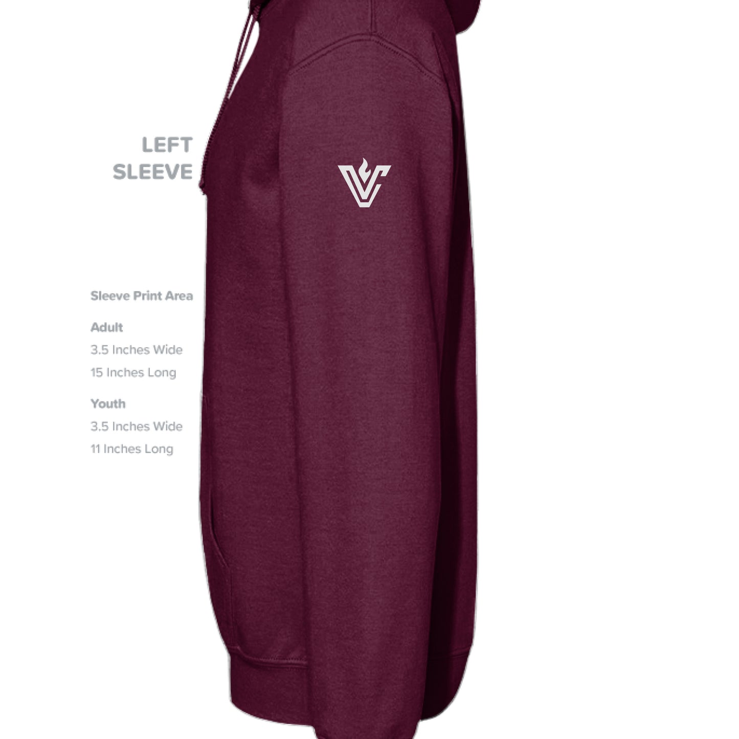MAROON - SLEEVE_LEFT