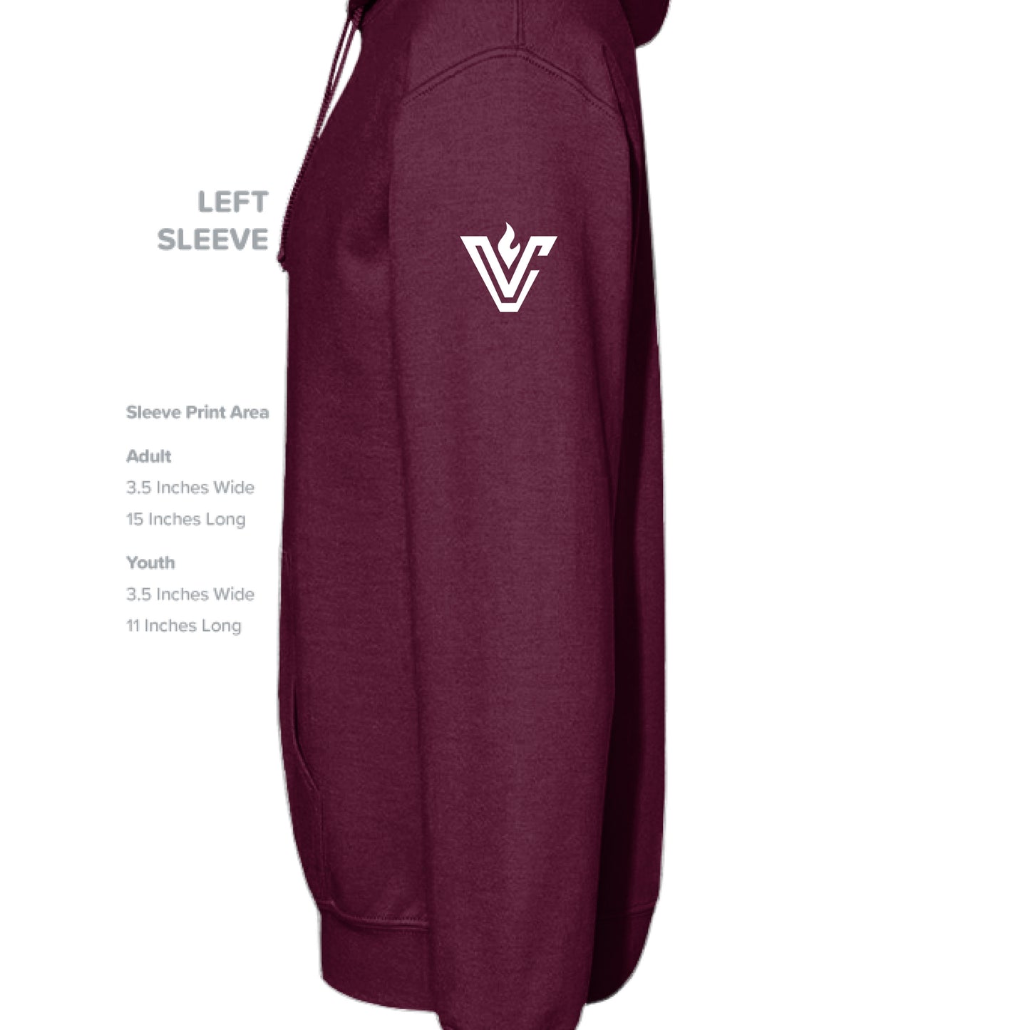 MAROON - SLEEVE_LEFT