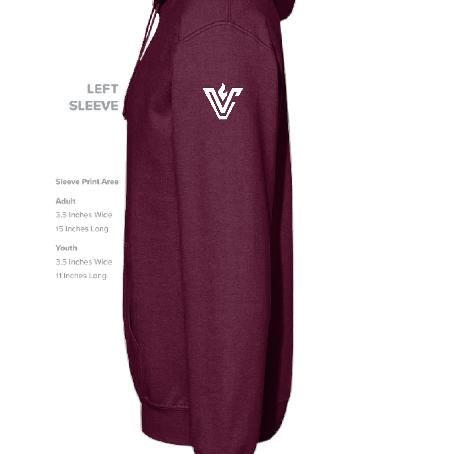 MAROON - SLEEVE_LEFT