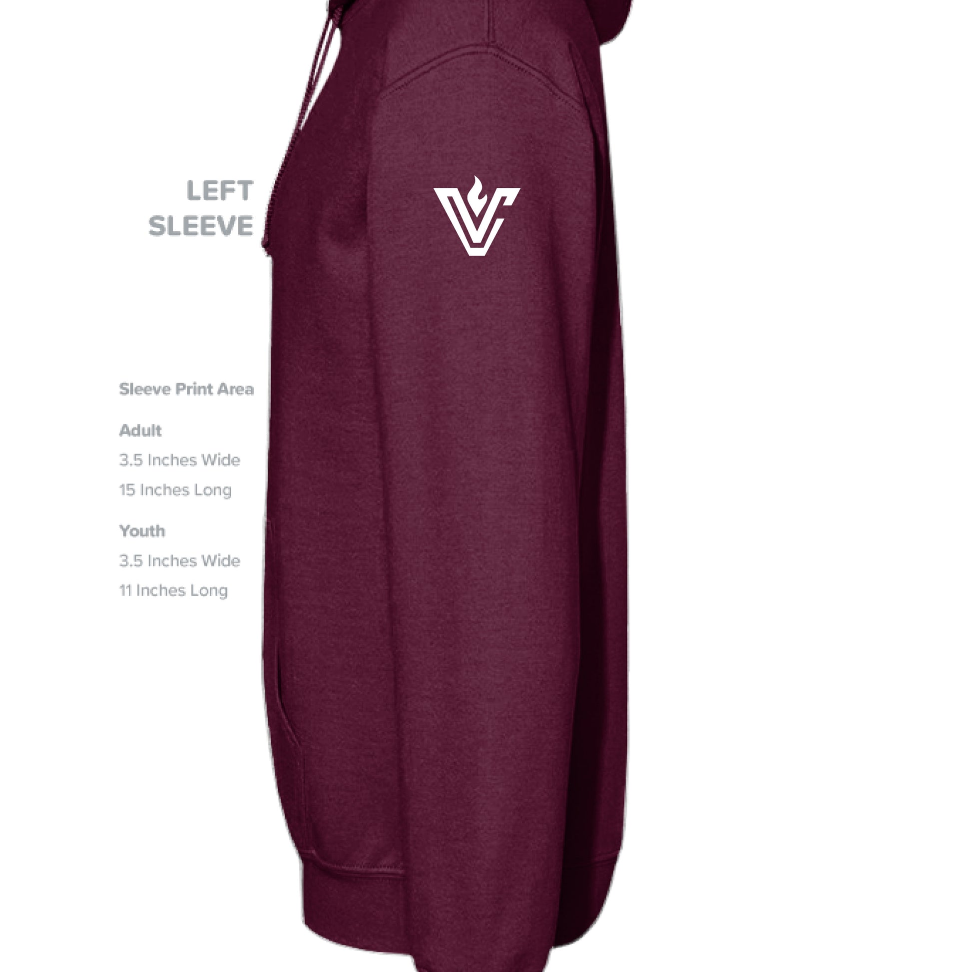 MAROON - SLEEVE_LEFT