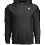 VolCrush White Letter Emblem Hoodie
